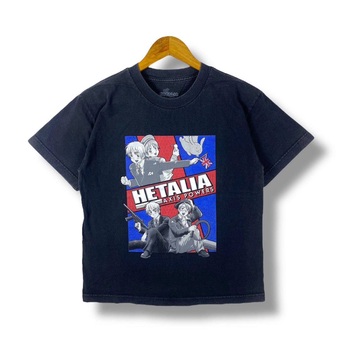 Anime Japanese Anime HETALIA Axis Powers Graphic Tee Shirt X-Small Size US XS / EU 42 / 0 - 1 Thumbnail
