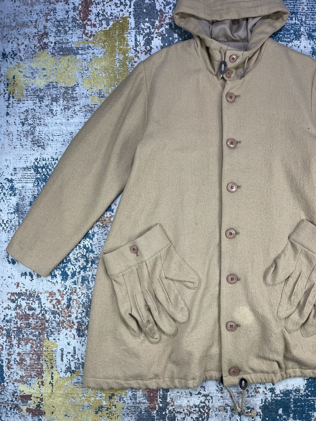 Ne-Net Issey Miyake Ne Net Gloves Pocket Button Up Jackets Size XS / US 0-2 / IT 36-38 - 2 Thumbnail