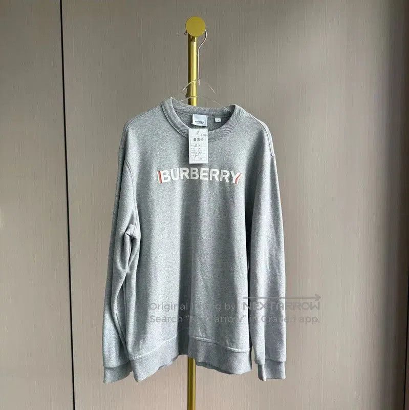 Burberry Burberry Women's Dark Gray Cotton Sweatshirt. Size M / US 6-8 / IT 42-44 - 1 Thumbnail