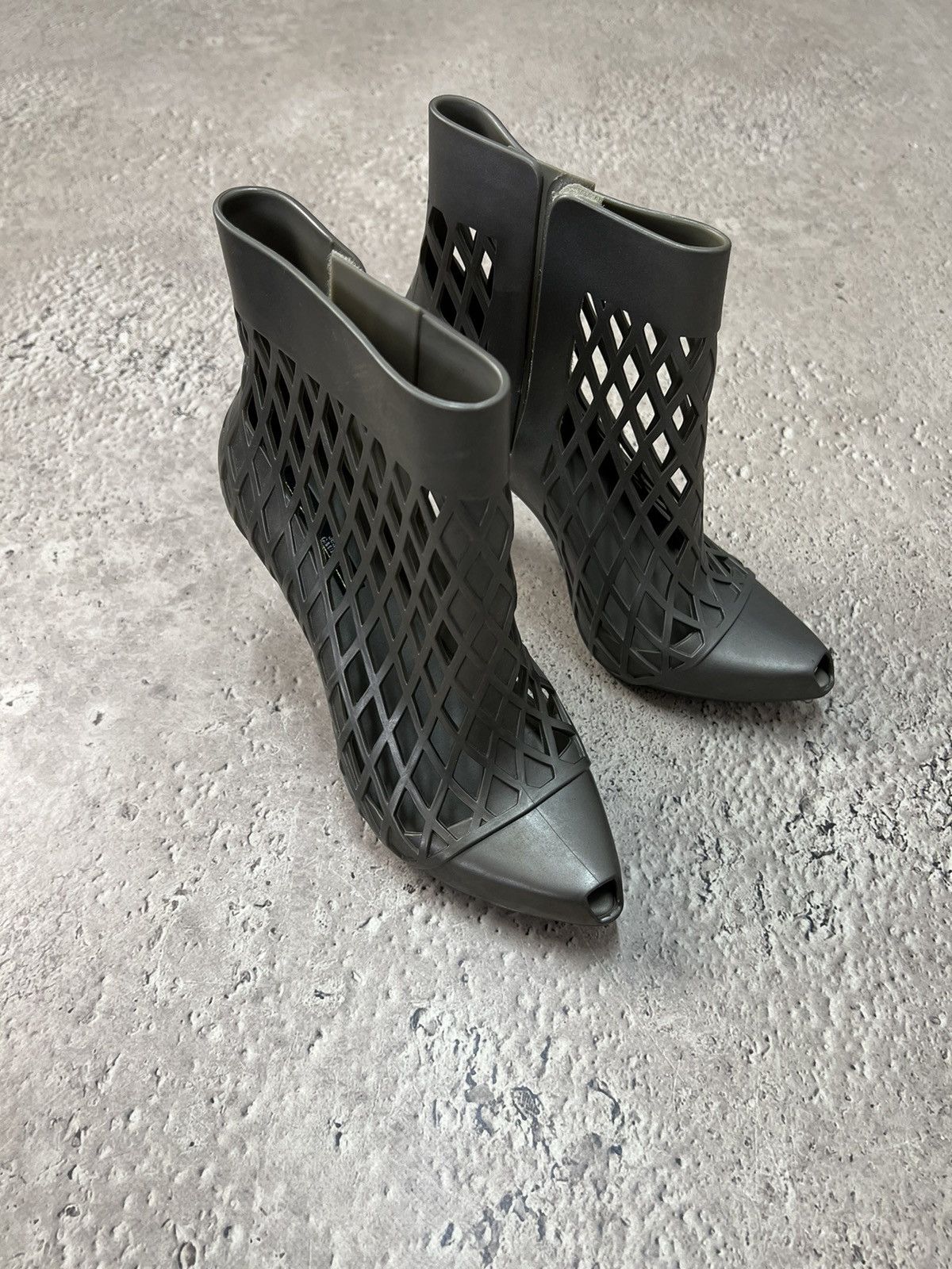Jean Paul Gaultier Jean Paul gaultier x Melissa rubber heel boots 41 size Size US 11 / IT 41 - 11 Thumbnail