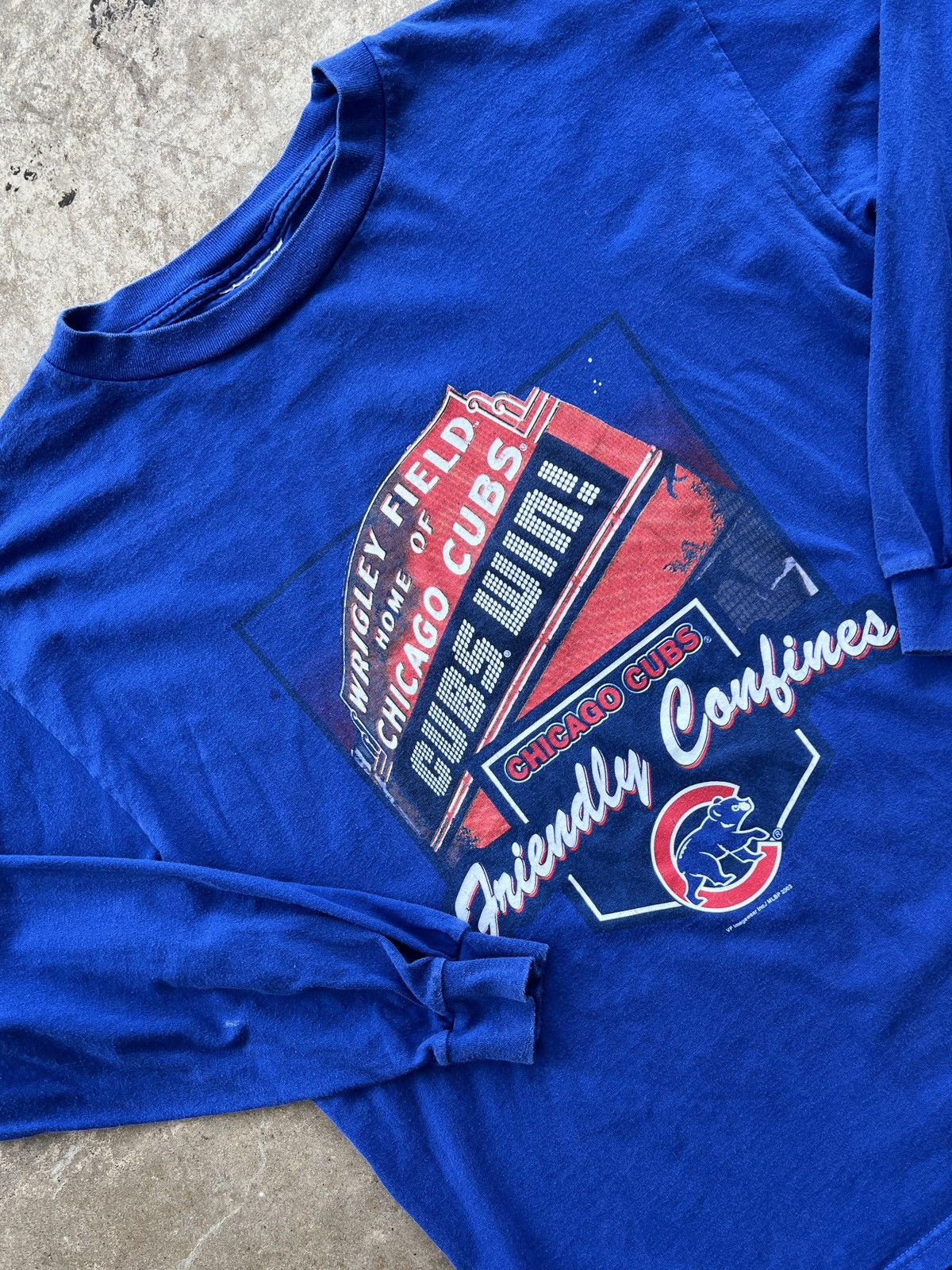 MLB × Vintage Vintage 2003 MLB Chicago Cubs Wrigley Field Long Sleeve XL Size US XL / EU 56 / 4 - 1 Thumbnail