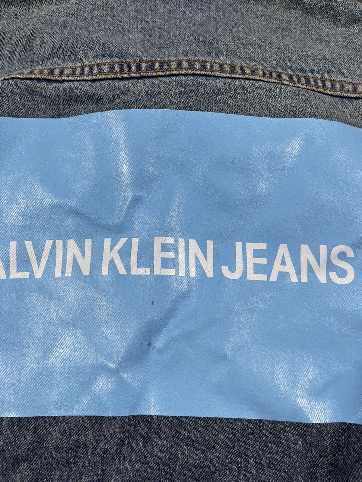 Calvin Klein Vintage calvin klein denim jacket (design by raf simons) Size XS / US 0-2 / IT 36-38 - 4 Thumbnail