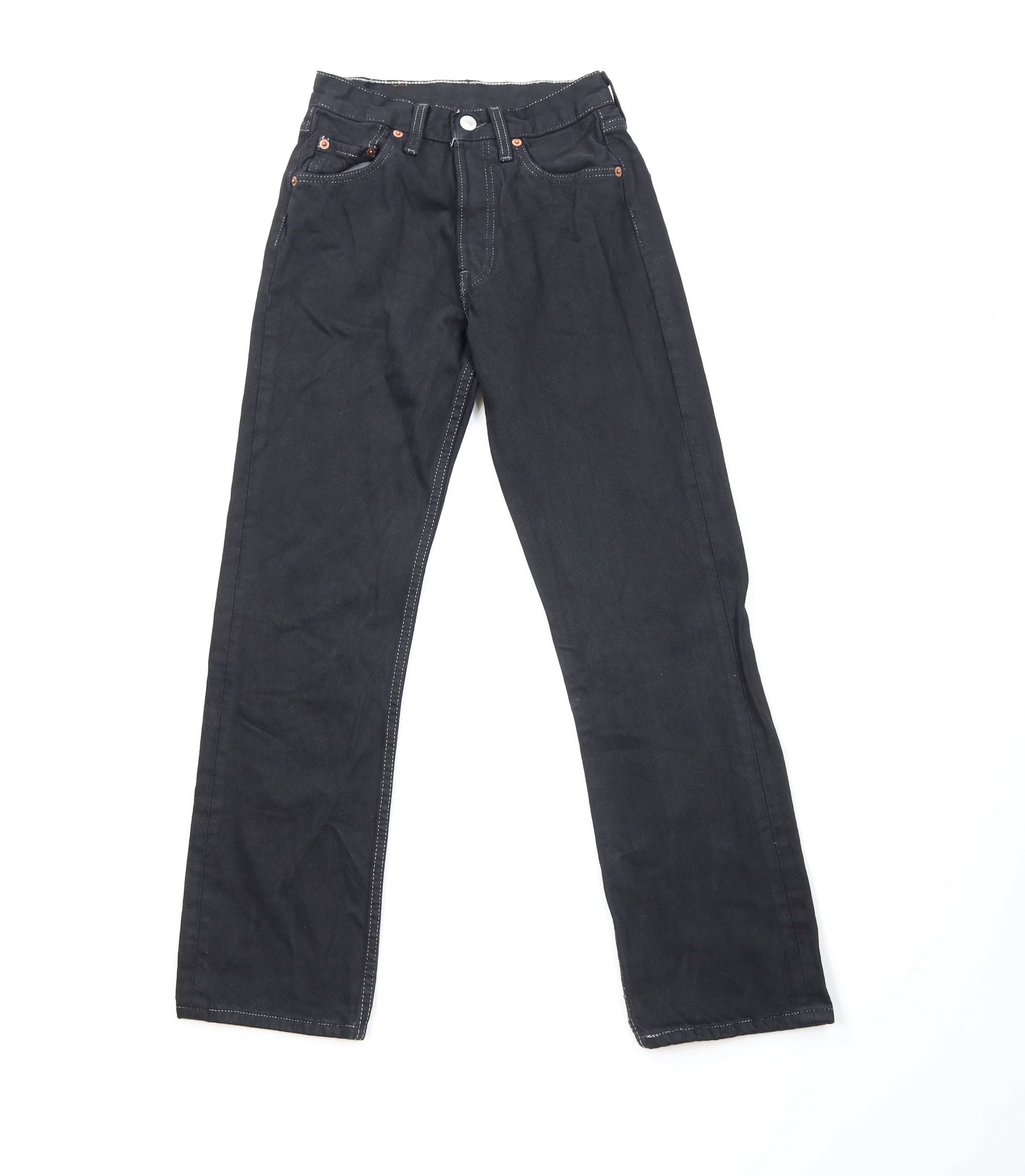 Levi's Vintage 90s Levis 501xx Button Fly Original Fit Jeans Black Size 26" / US 2 / IT 38 - 1 Thumbnail