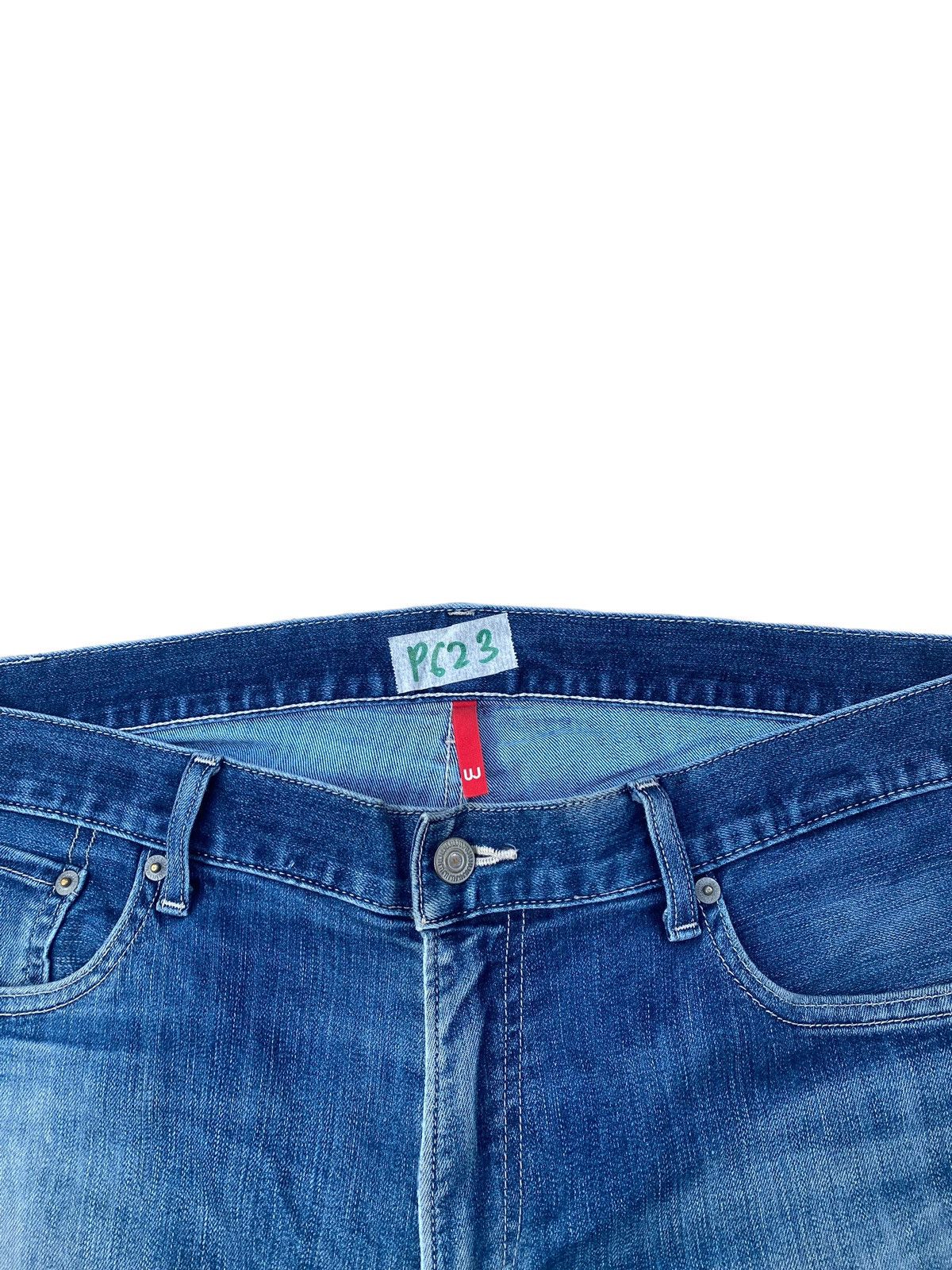 Uniqlo Rework Patchwork Distressed Uniqlo Denim Pant Size US 35 - 5 Thumbnail