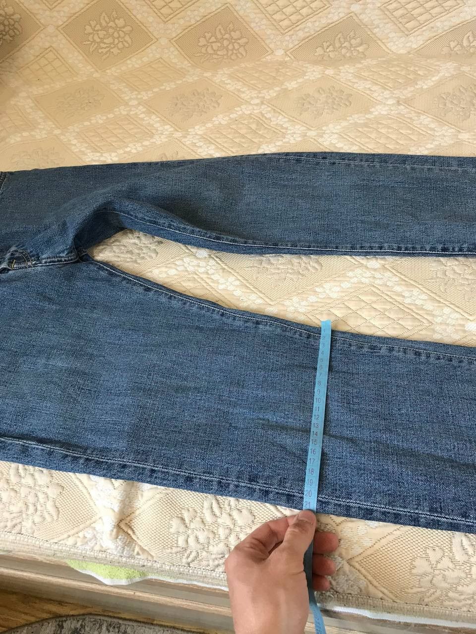Carhartt 🔥 Carhartt WIP Vintage Logo Klondike Pant Denim Blue Jeans Size US 32 / EU 48 - 15 Thumbnail