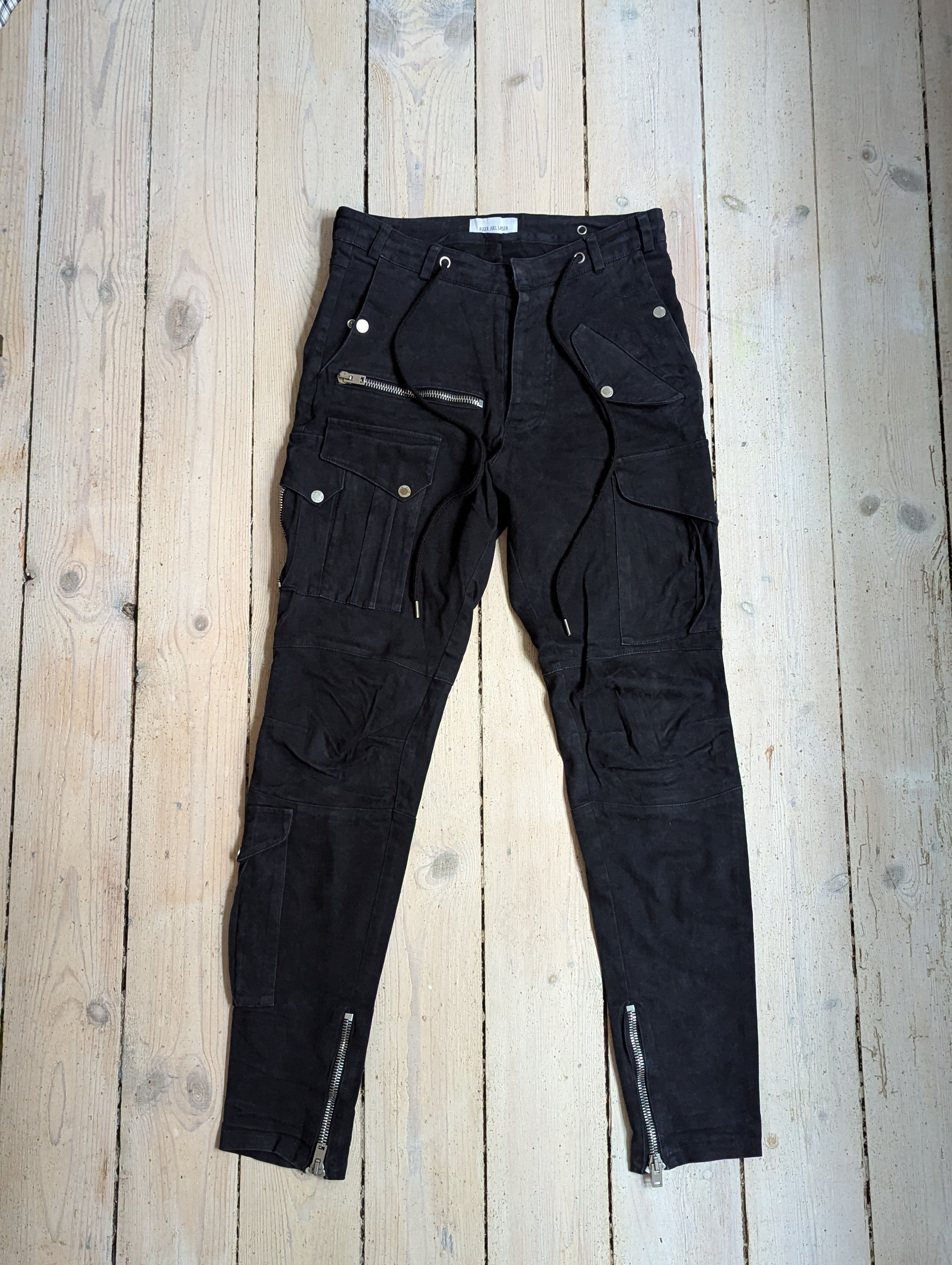 Asger Juel Larsen Asger Juel Larsen Black Camo Trousers Size US 30 / EU 46 - 1 Thumbnail