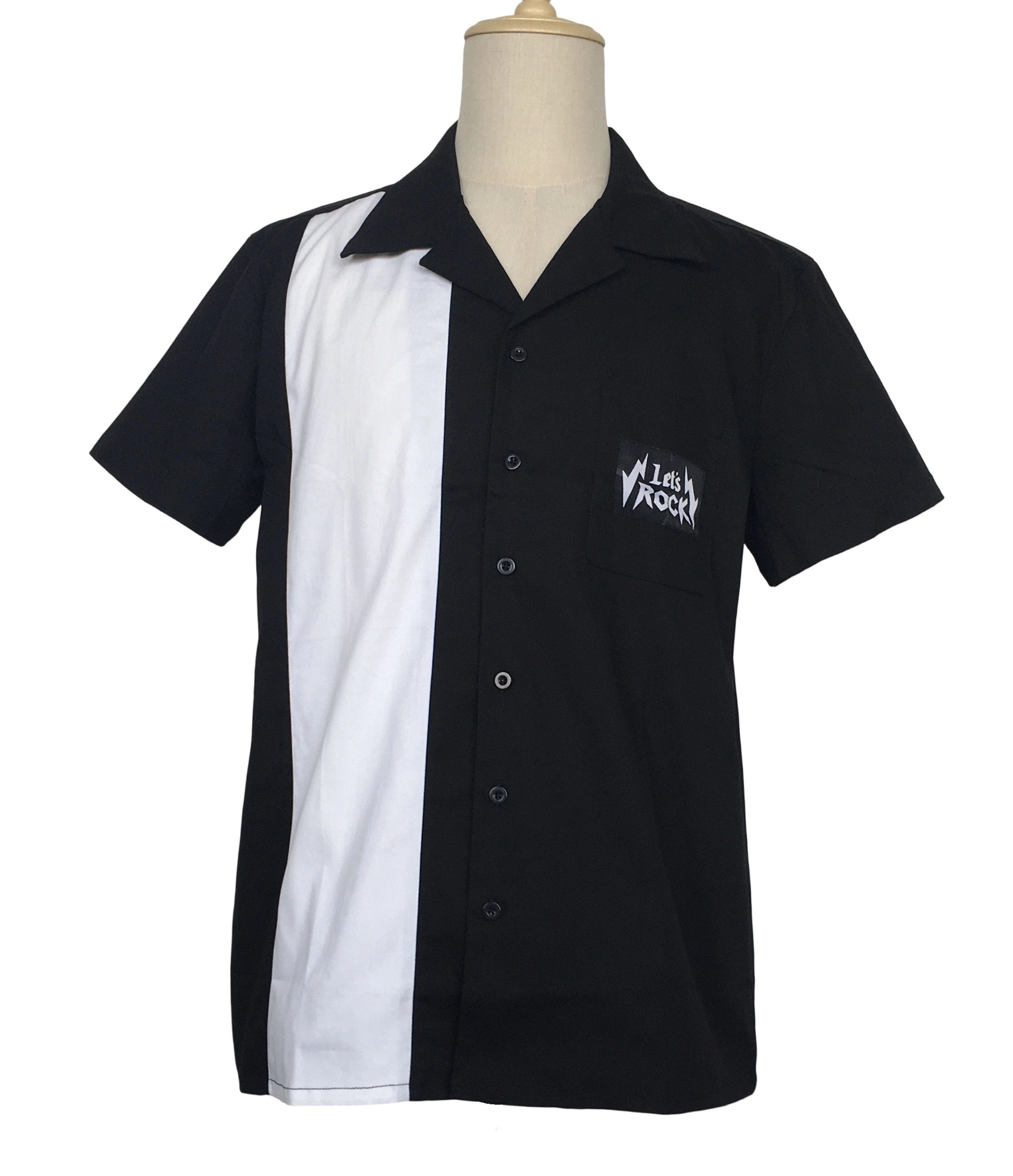 Other Men WorkShirts Pocket Patch Black Casual Style Size US XL / EU 56 / 4 - 1 Thumbnail