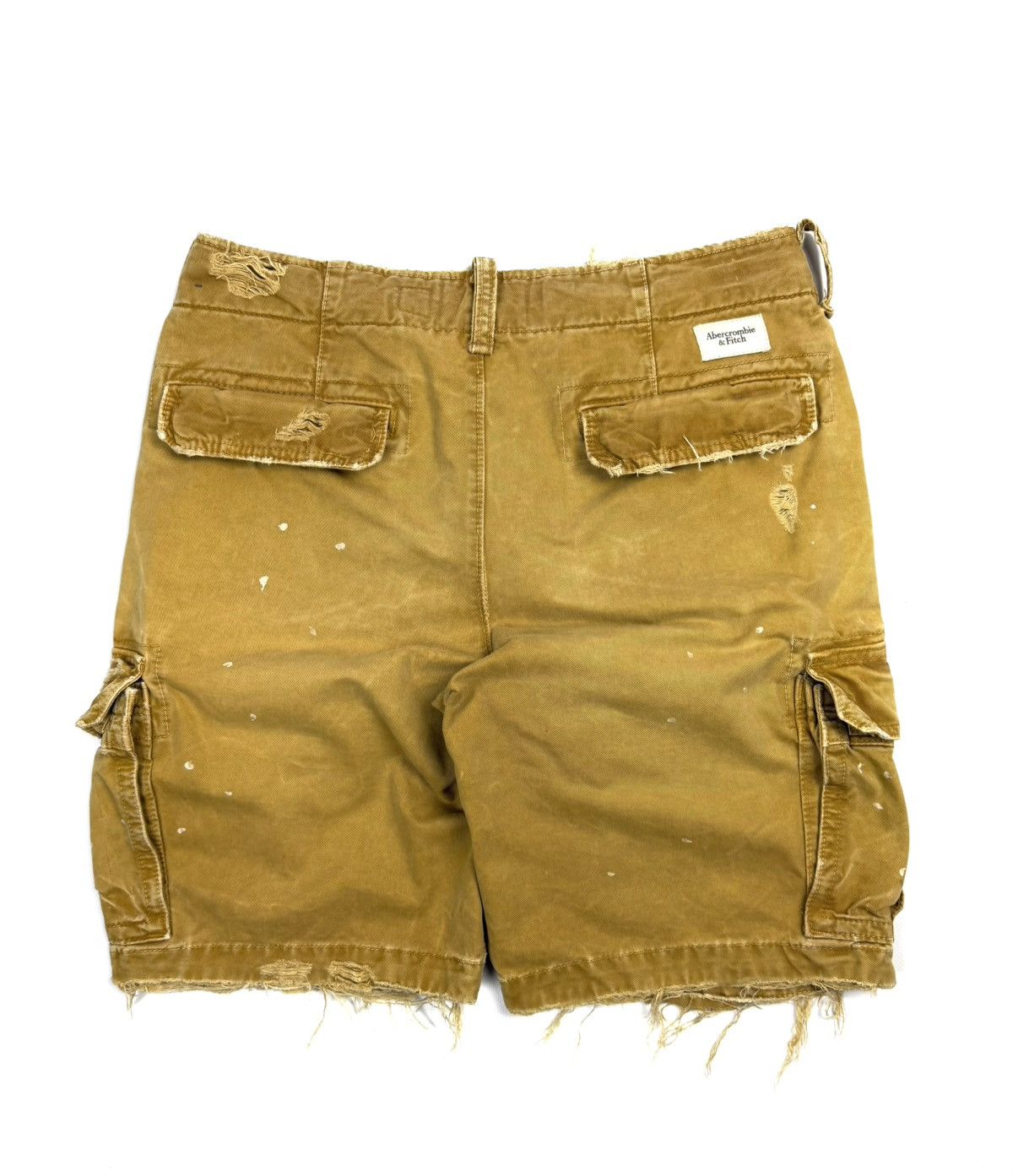 Abercrombie & Fitch Abercrombie & Fitch Vintage Paint Distress Cargo Shorts Y2K Size US 32 / EU 48 - 3 Thumbnail