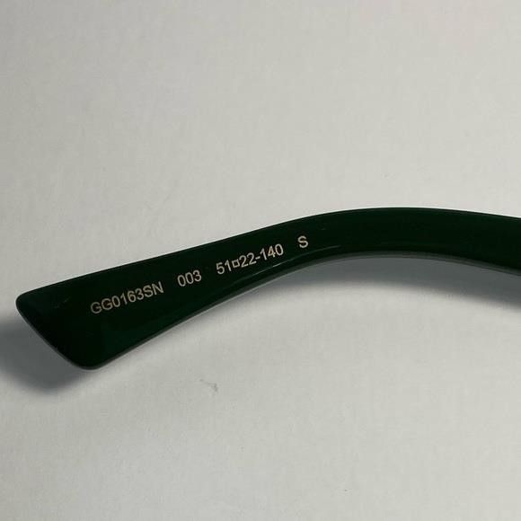 Gucci GUCCI GG0163S 003 Cateye Sunglass Size ONE SIZE - 6 Thumbnail