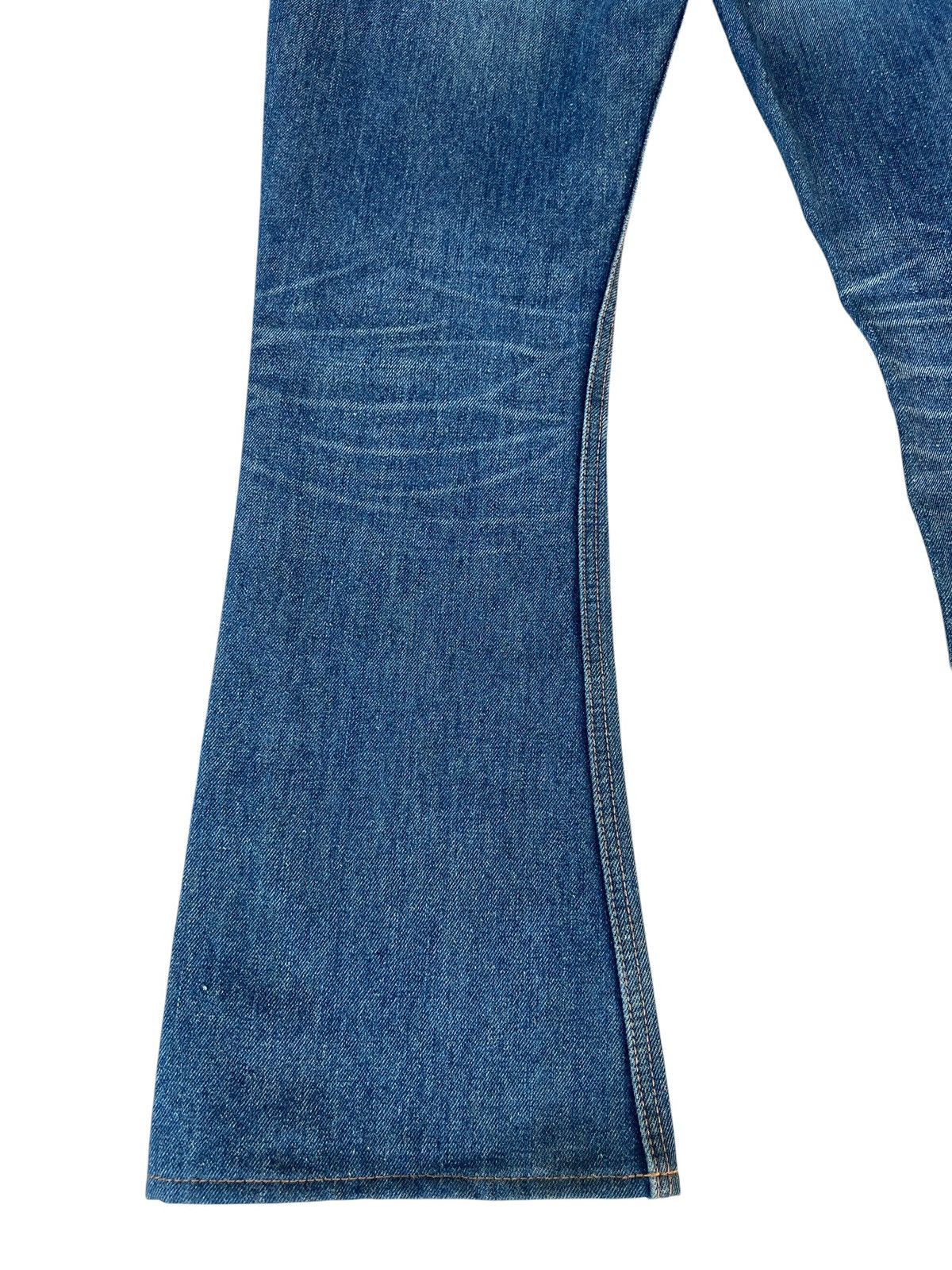 Backbone Backbone X Bobson Japan Distressed Fade Denim Bootcut Jeans Size US 31 - 16 Thumbnail