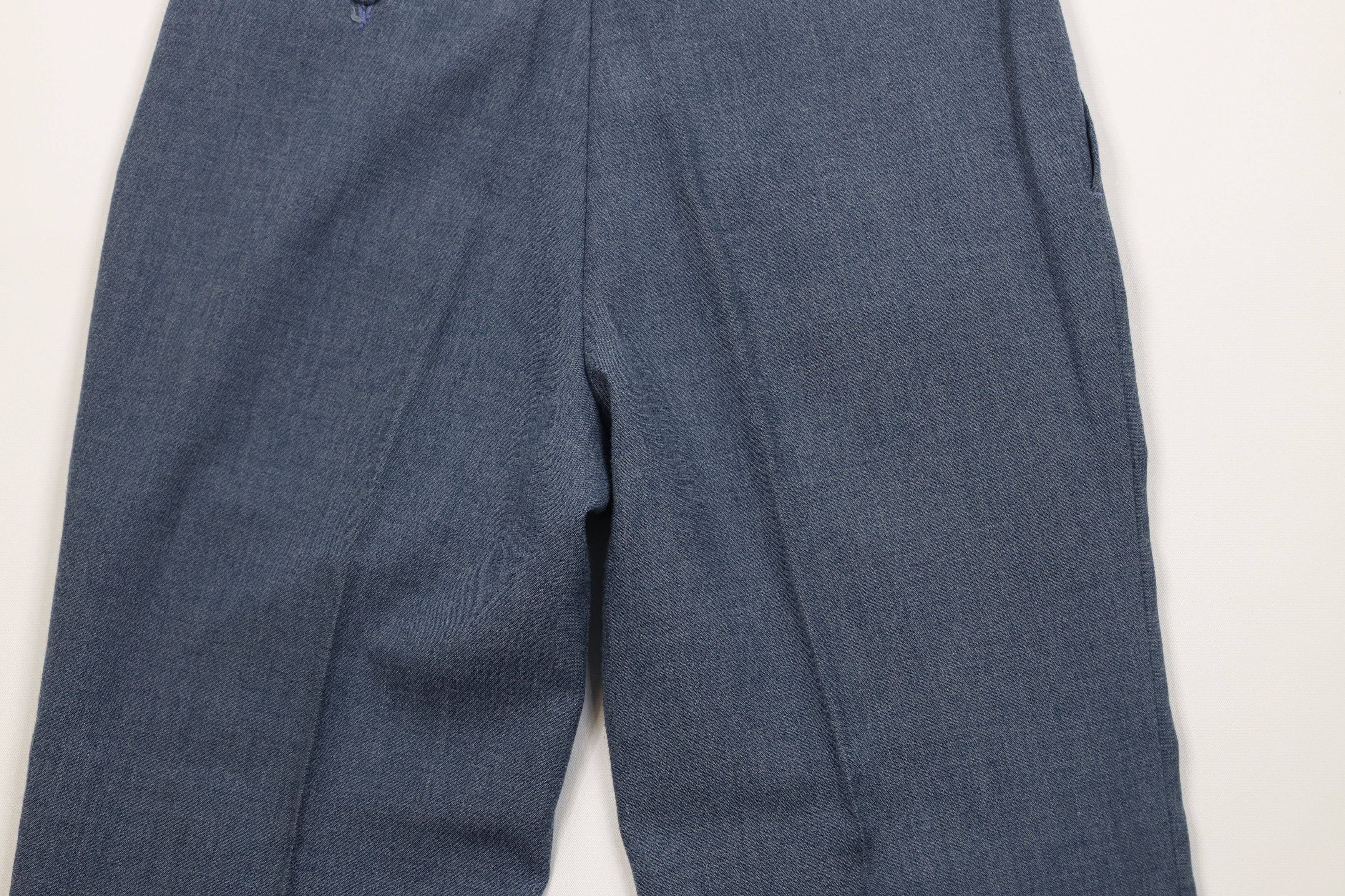 Vintage Vintage 70s Streetwear Lightweight Wool Chambray Pants USA Size US 30 / EU 46 - 10 Thumbnail