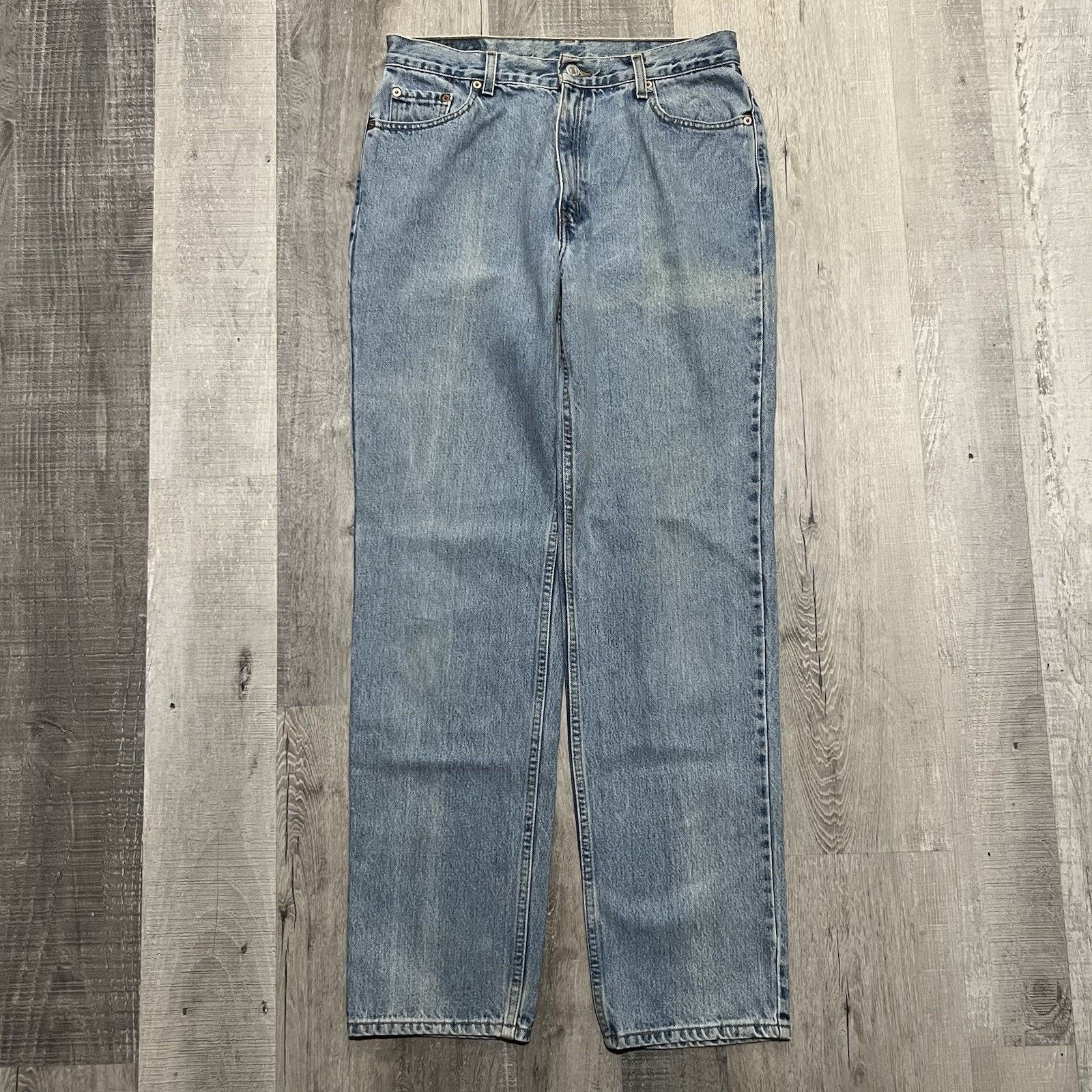 Levi's VTG Levis 512 Womens Faded Jeans 90s Denim Size 32x32 Size 36" / US 14 / IT 50 - 1 Thumbnail