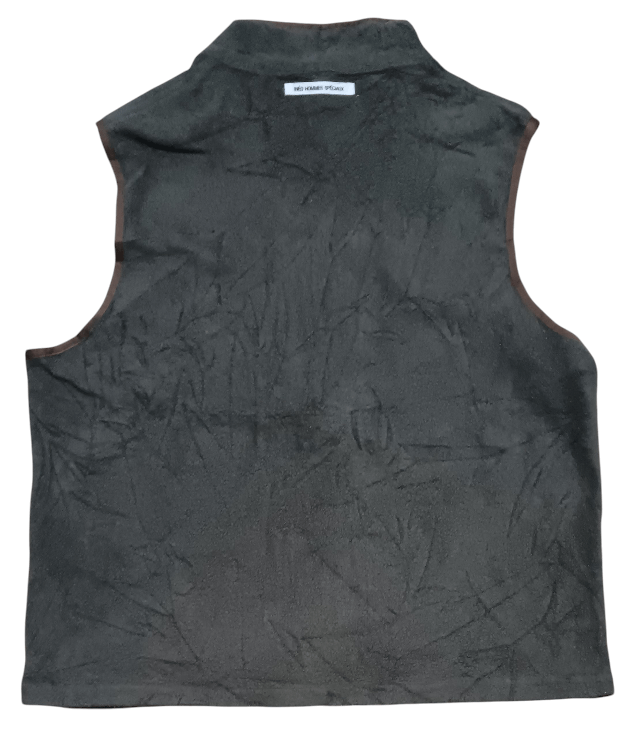 Yohji Yamamoto INED HOMME SPECIAUX FLEECE VEST Size US L / EU 52-54 / 3 - 5 Thumbnail