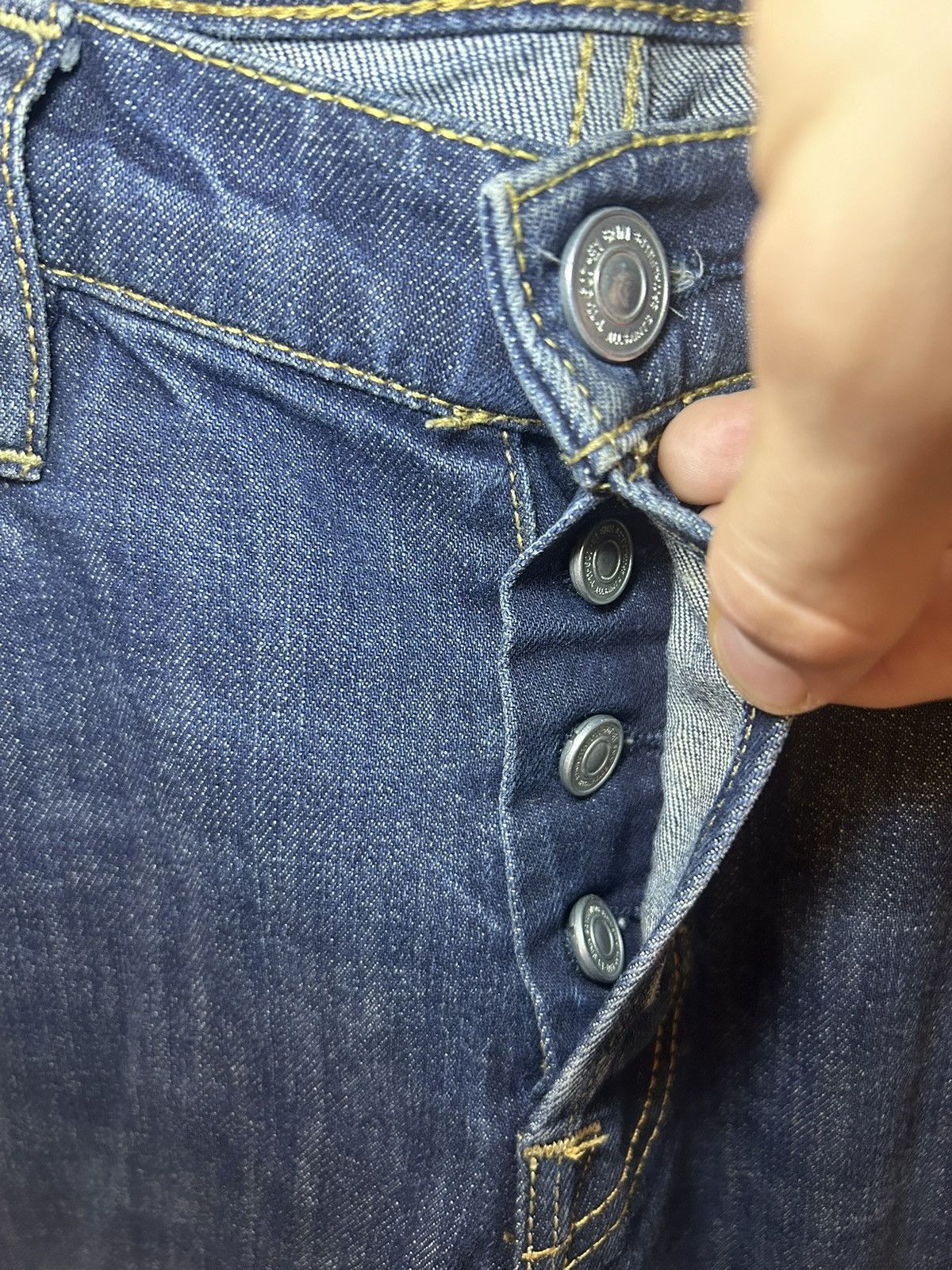 Allsaints All Saints faded blue jeans Size US 31 - 5 Thumbnail