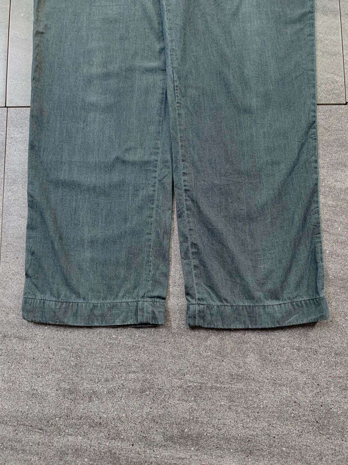 Prada FREE TAX! Washed Effect Loose Trousers Size US 33 - 6 Thumbnail