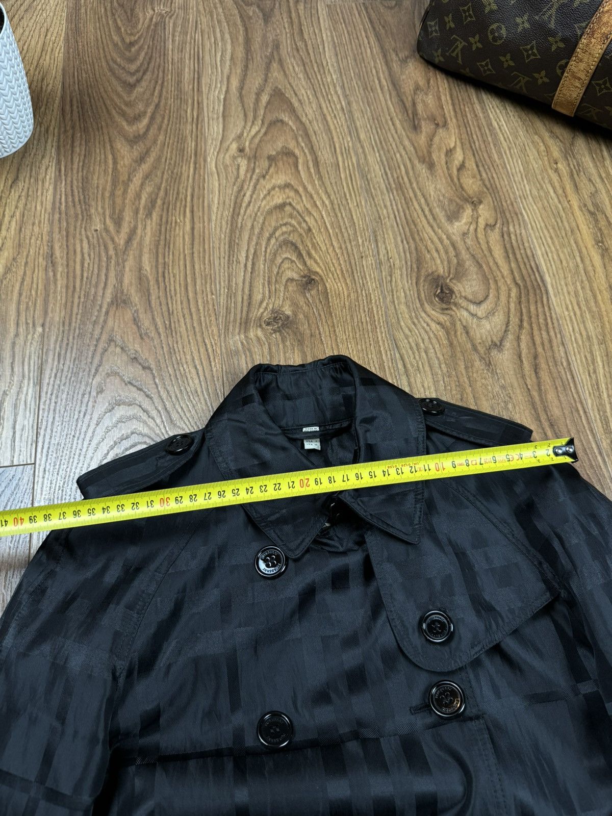 Burberry Vintage trench coat Burberry original luxury streetwear item Size XS / US 0-2 / IT 36-38 - 7 Thumbnail