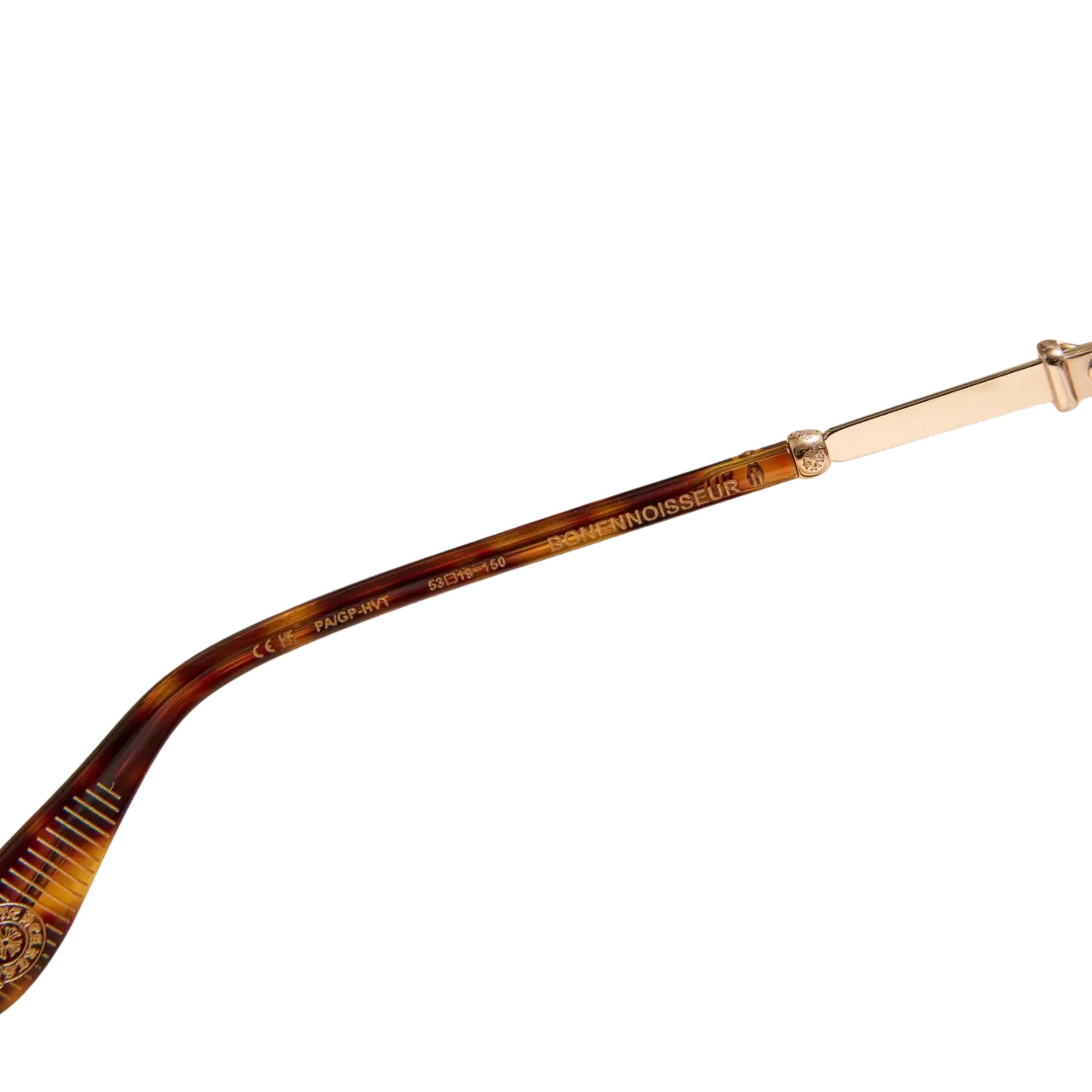 Chrome Hearts CHROME HEARTS BONENNOISSEUR II II PA GP HAVANA GLASSES Size ONE SIZE - 4 Thumbnail