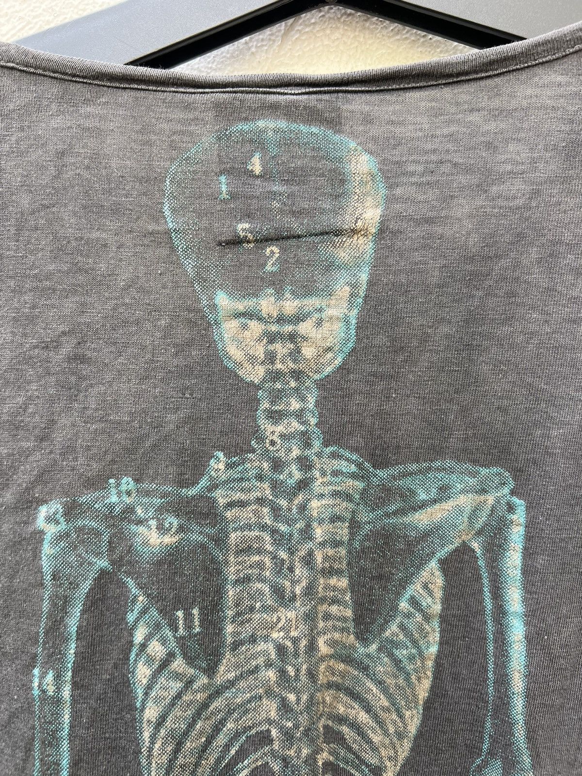 Vintage Vintage Coup D Etat Skeleton Xray Sun Faded Black t shirt Size US M / EU 48-50 / 2 - 15 Thumbnail
