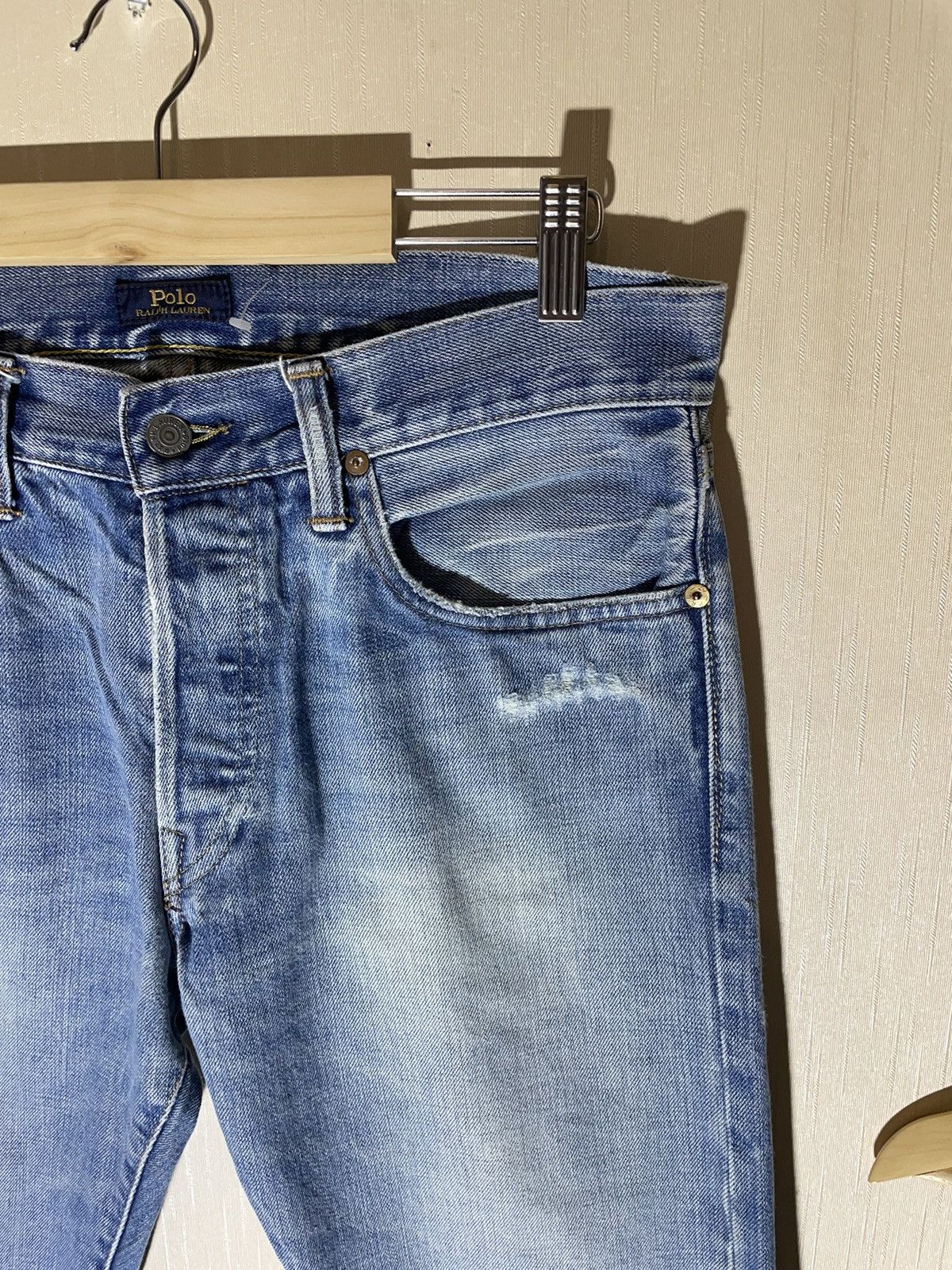 Polo Ralph Lauren × Vintage Polo Ralph Lauren vintage denim jeans Size US 30 / EU 46 - 3 Thumbnail