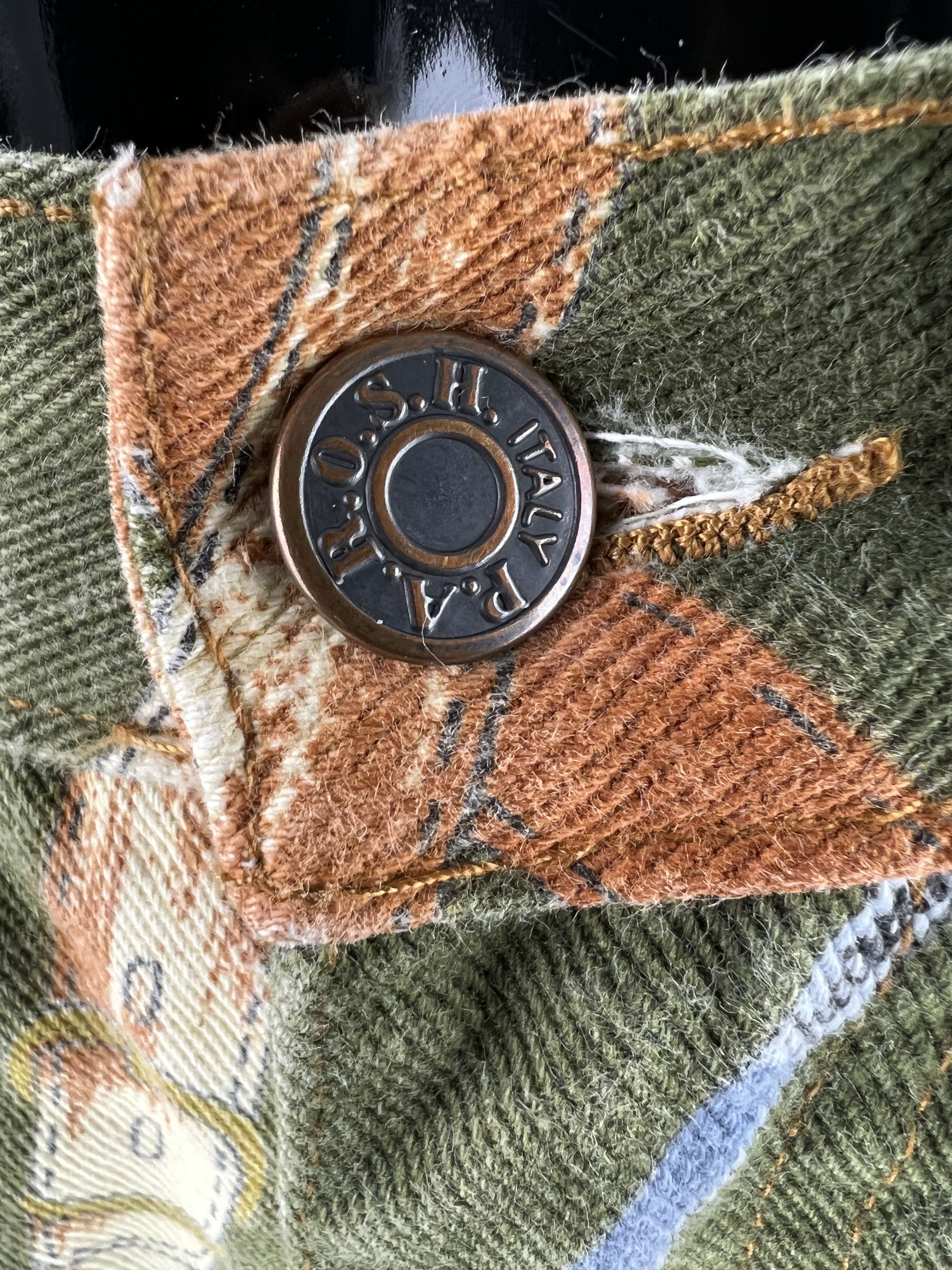 Vintage Parosh Rare Vintage Printed Jeans Size 31 Made in Italy Size 25" / US 0 / IT 36 - 6 Thumbnail