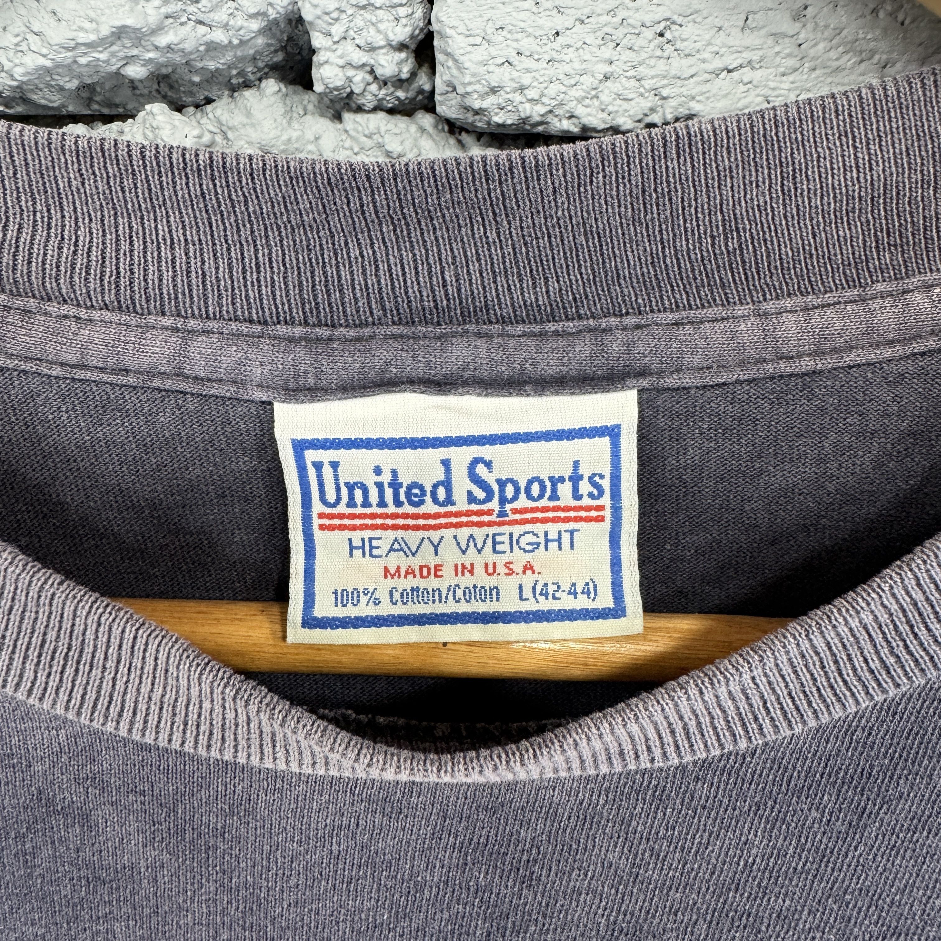 Vintage Vintage 90s United Sport With Graphic By Issei Ogata Tshirt Size US L / EU 52-54 / 3 - 4 Thumbnail