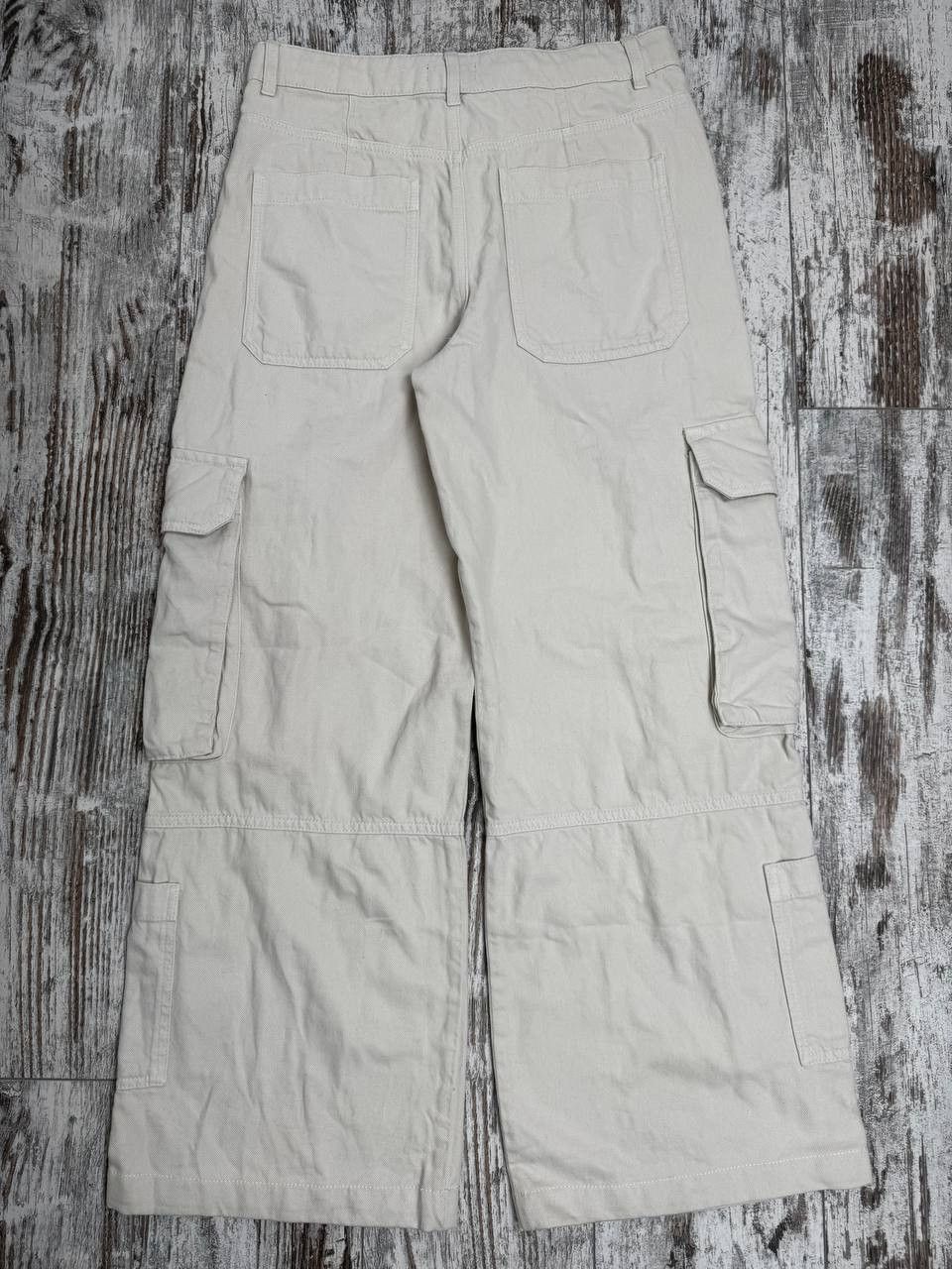 ME+EM Me+Em Cargo Multipockets Cotton Trousers Pants Size 29 Size 29" - 2 Thumbnail