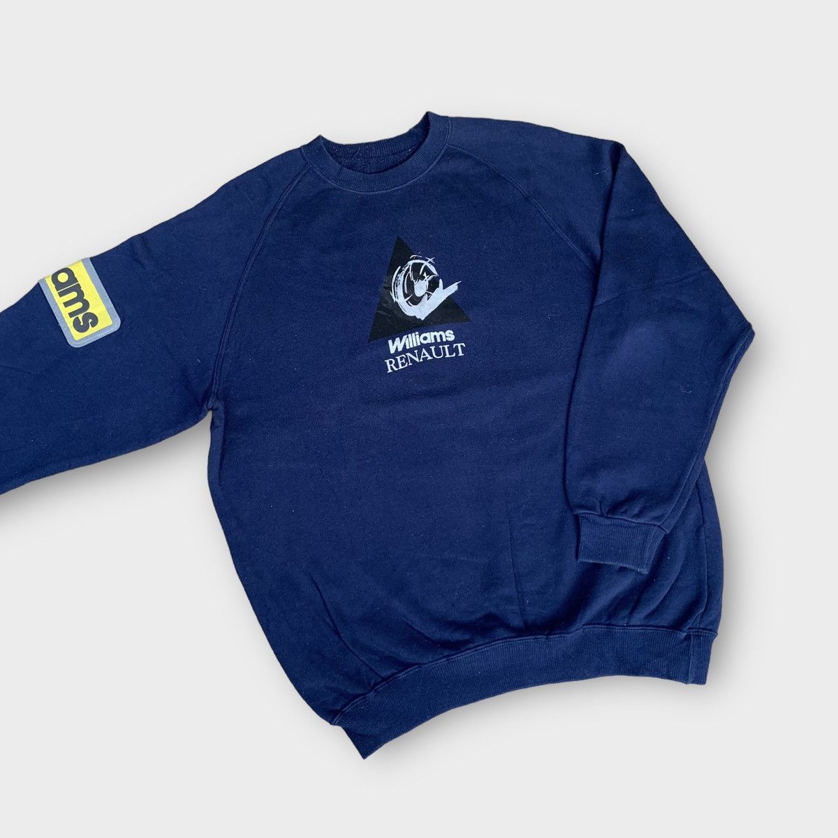 R.M. Williams × Vintage Vintage 90s Williams Renault Formula 1 Crewneck Size US M / EU 48-50 / 2 - 4 Thumbnail