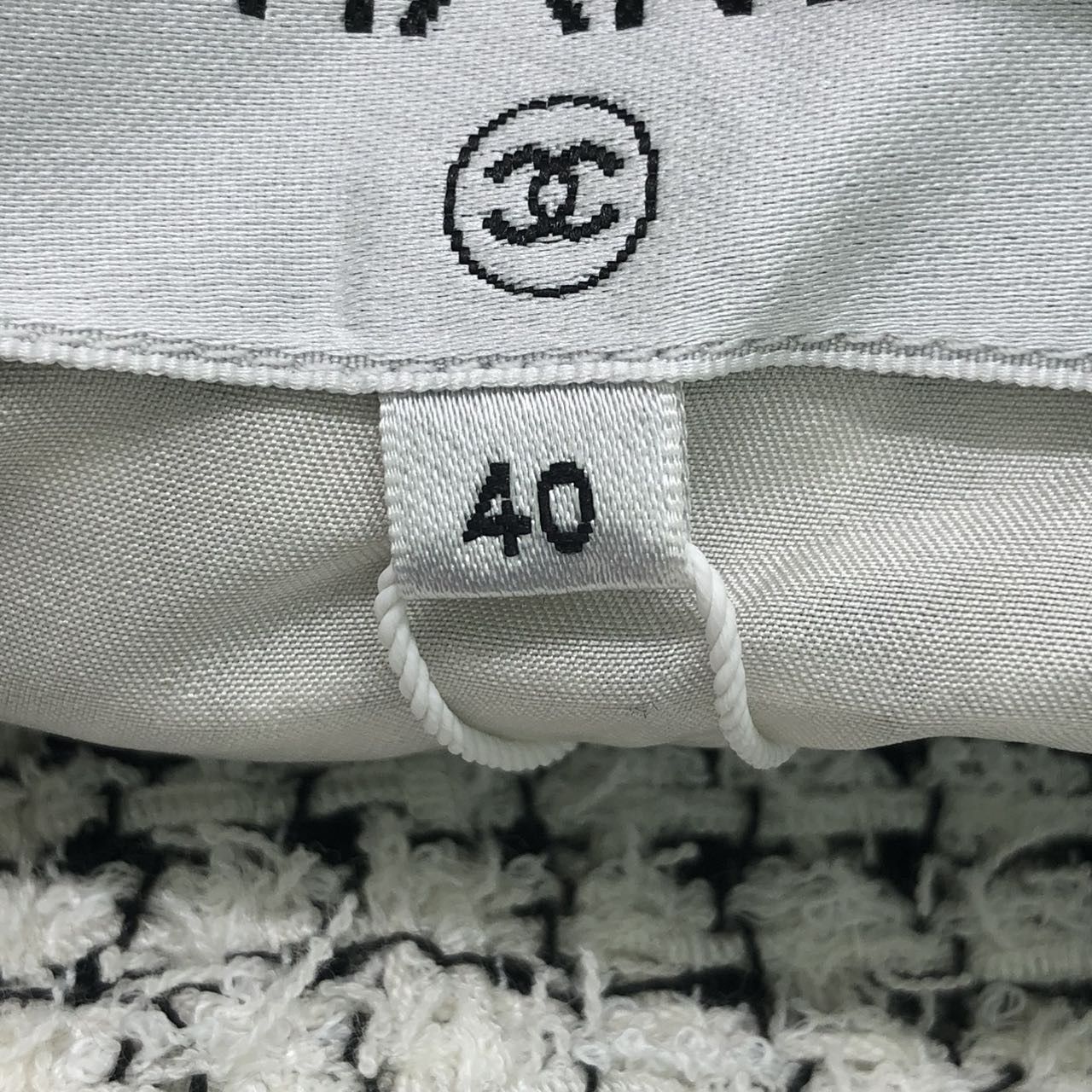 Chanel Chanel SS21 Solid Tweed Casual Mini Skirt K26WX Size 27" / US 4 / IT 40 - 6 Thumbnail