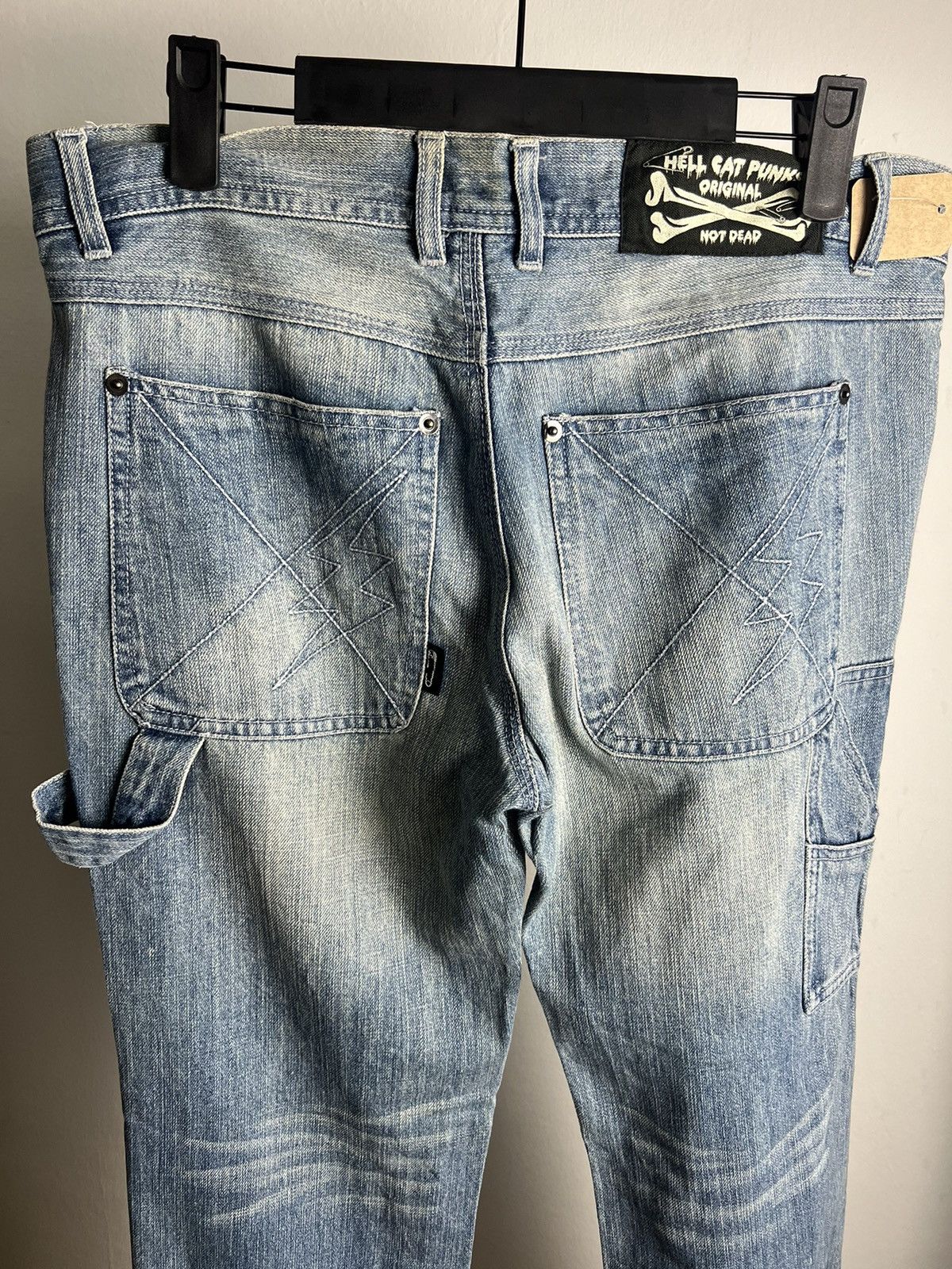 Japanese Brand × Seditionaries × Vintage Vintage Hellcat Punks Seditionaries "Death or Glory" Denim Size US 32 / EU 48 - 6 Thumbnail