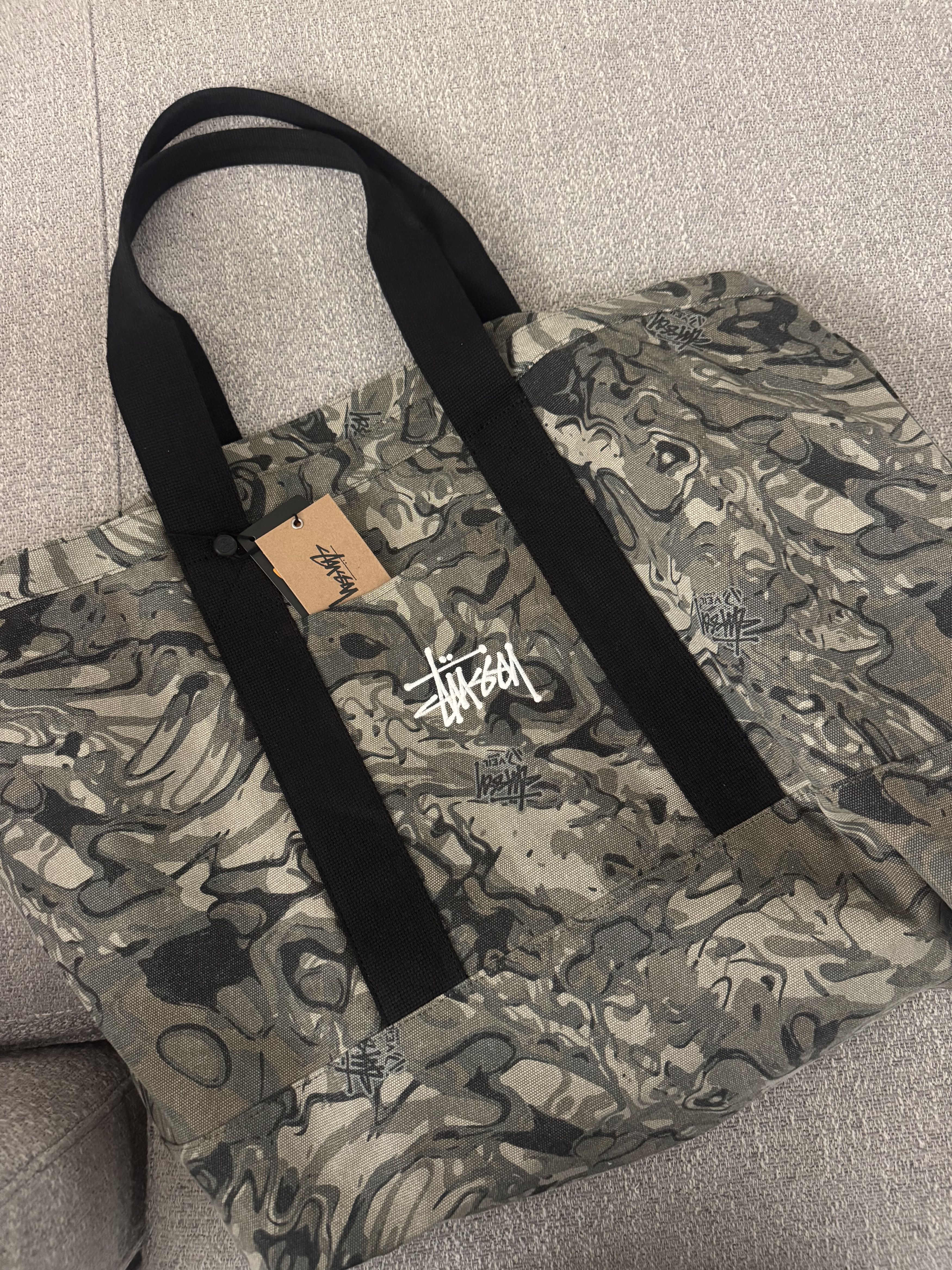 Stussy Canvas tote Size ONE SIZE - 1 Thumbnail