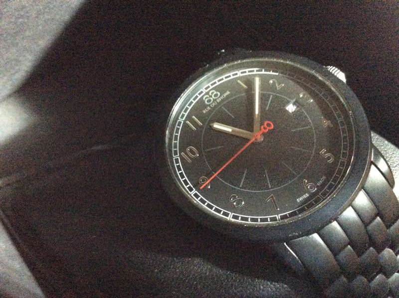 Designer 88 Rue Due Rhone men's black watch Size ONE SIZE - 9 Thumbnail