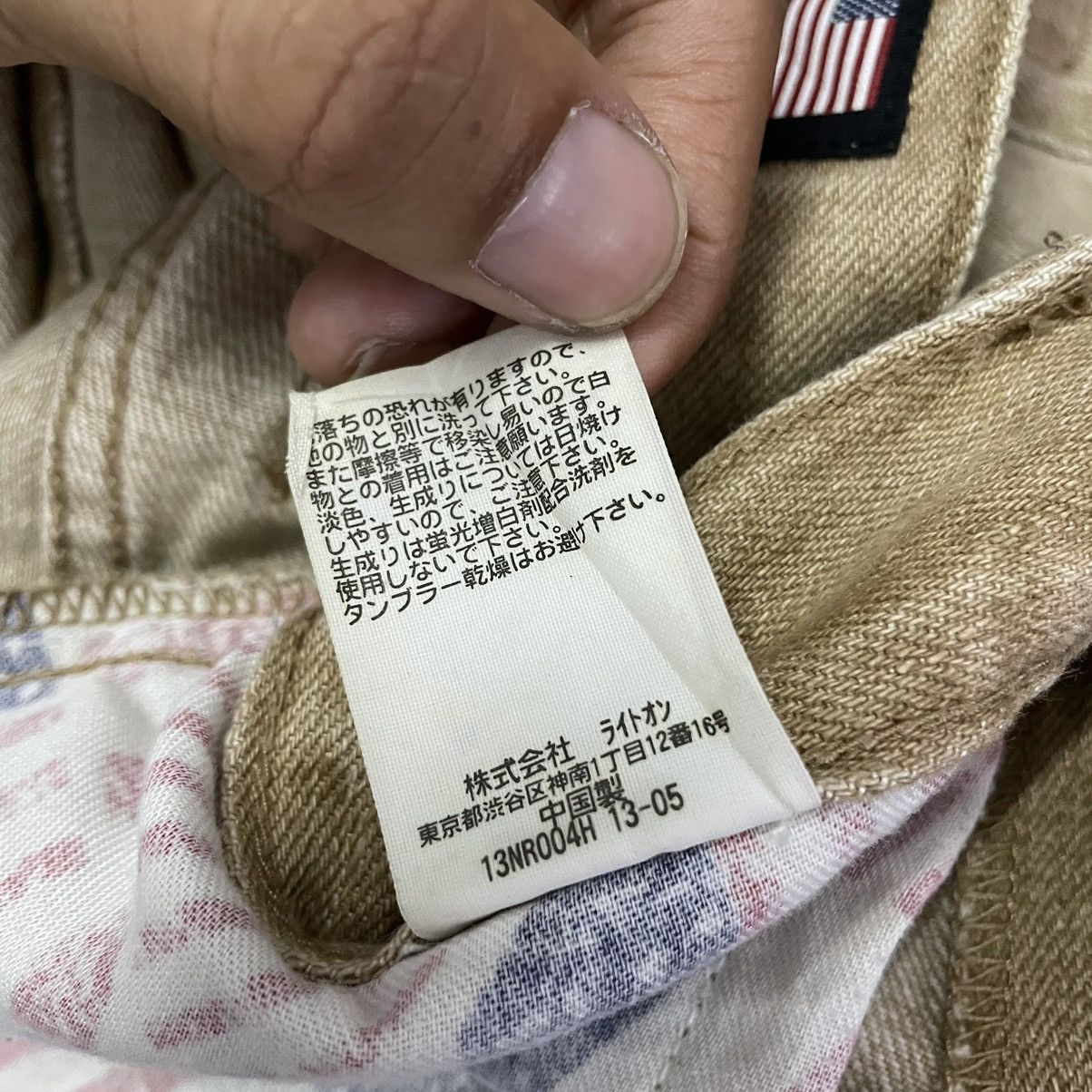 GOA 🇯🇵 BACK NUMBER DISTRESSED DENIM PANTS Size US 30 / EU 46 - 17 Thumbnail