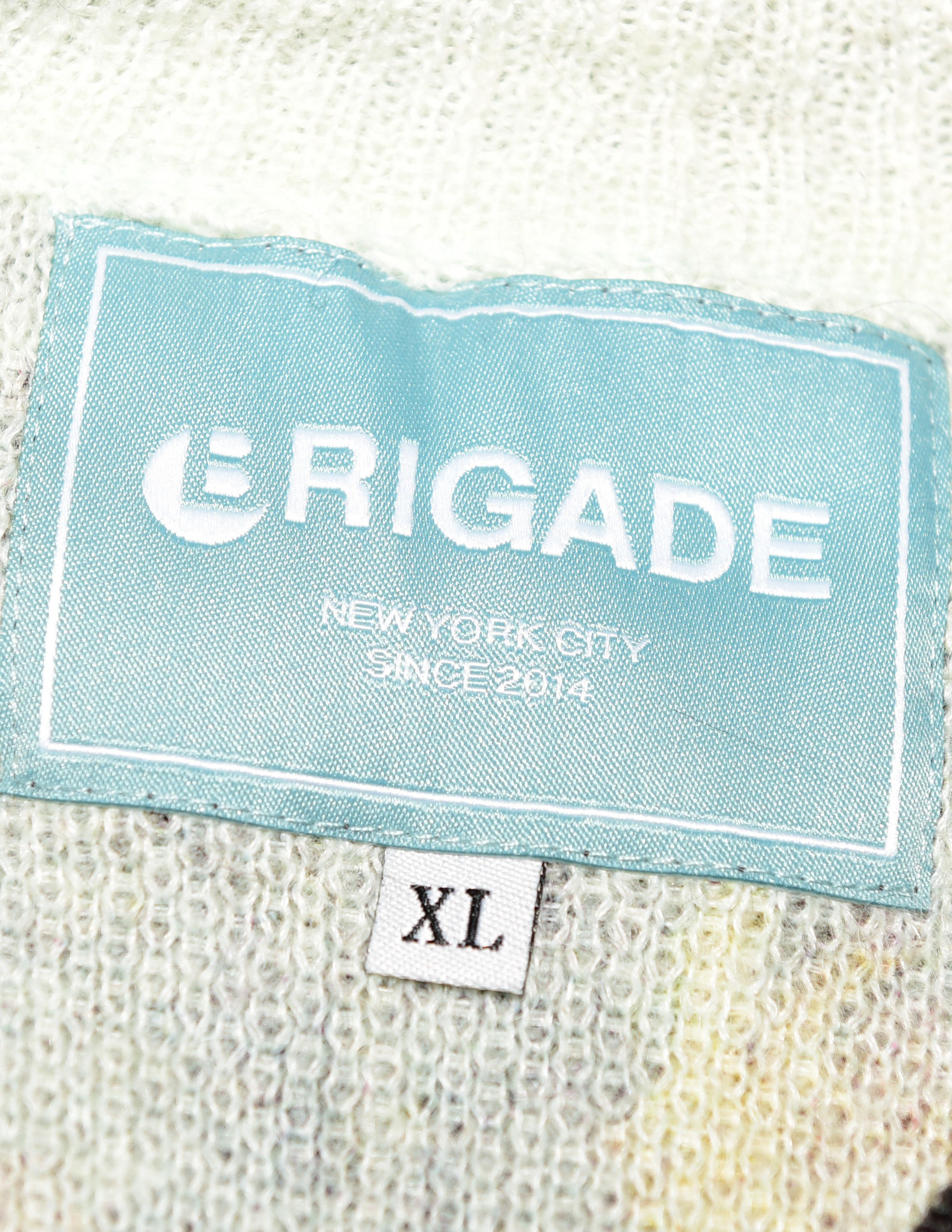 Brigade Brigade F/W 25' Black Tree Camo Mohair Knit Sweater Size US XL / EU 56 / 4 - 3 Thumbnail
