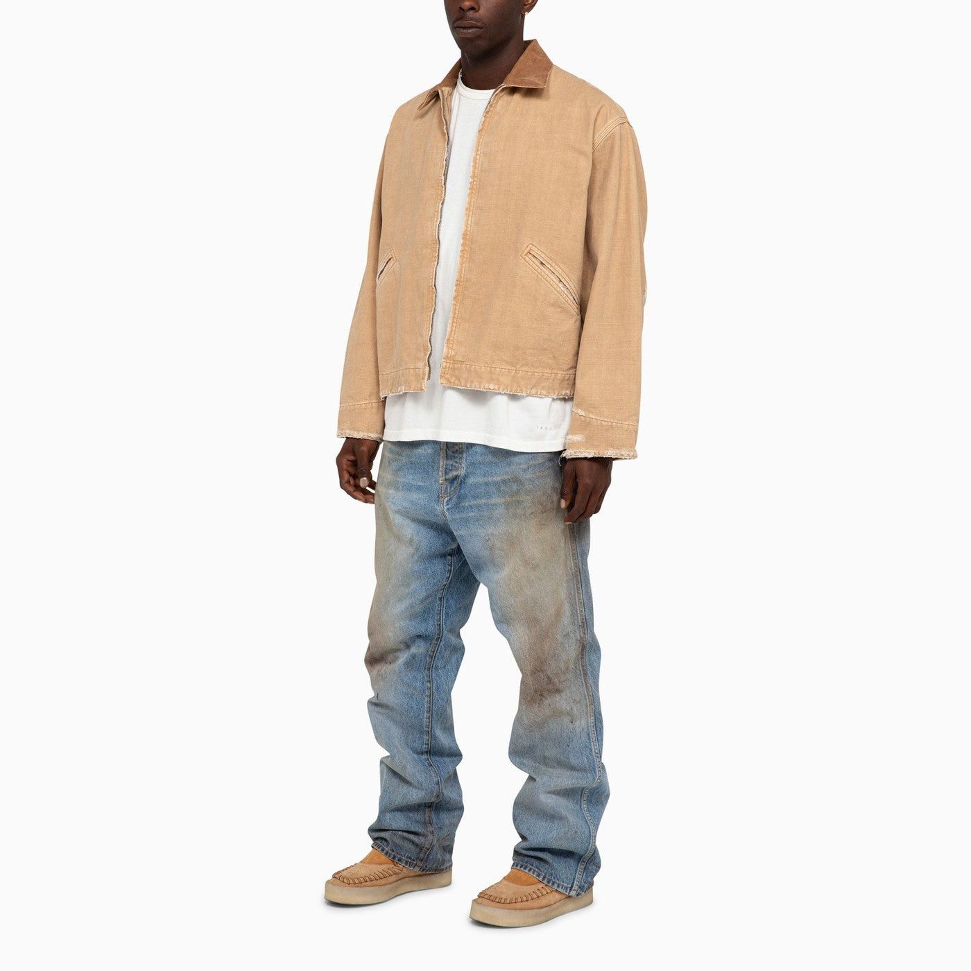 1989 STUDIO o1y0525 Jacket in Beige Size US L / EU 52-54 / 3 - 7 Thumbnail