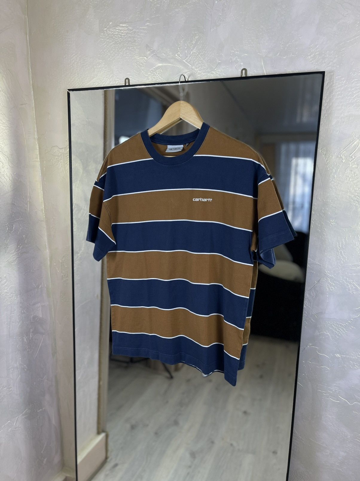 Carhartt Carhartt WIP Quinby Striped Tee Boxy Fit Organic Cotton Size US S / EU 44-46 / 1 - 1 Thumbnail