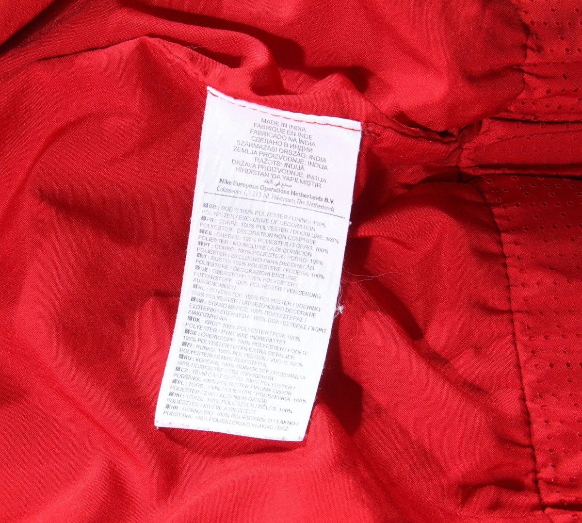 Nike Nike Manchester United Soccer Football Jacket Vintage Red M Size US M / EU 48-50 / 2 - 8 Thumbnail