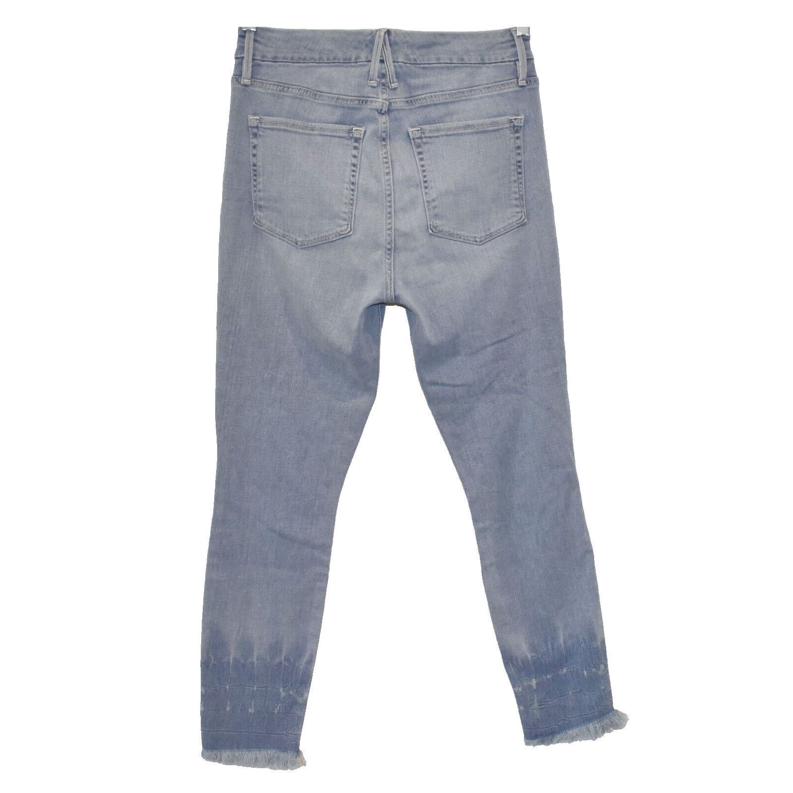 Good American A7 NWT GOOD AMERICAN Good Legs Blue Raw Hem Jeans Sz 10 W28 Size 28" / US 6 / IT 42 - 3 Thumbnail