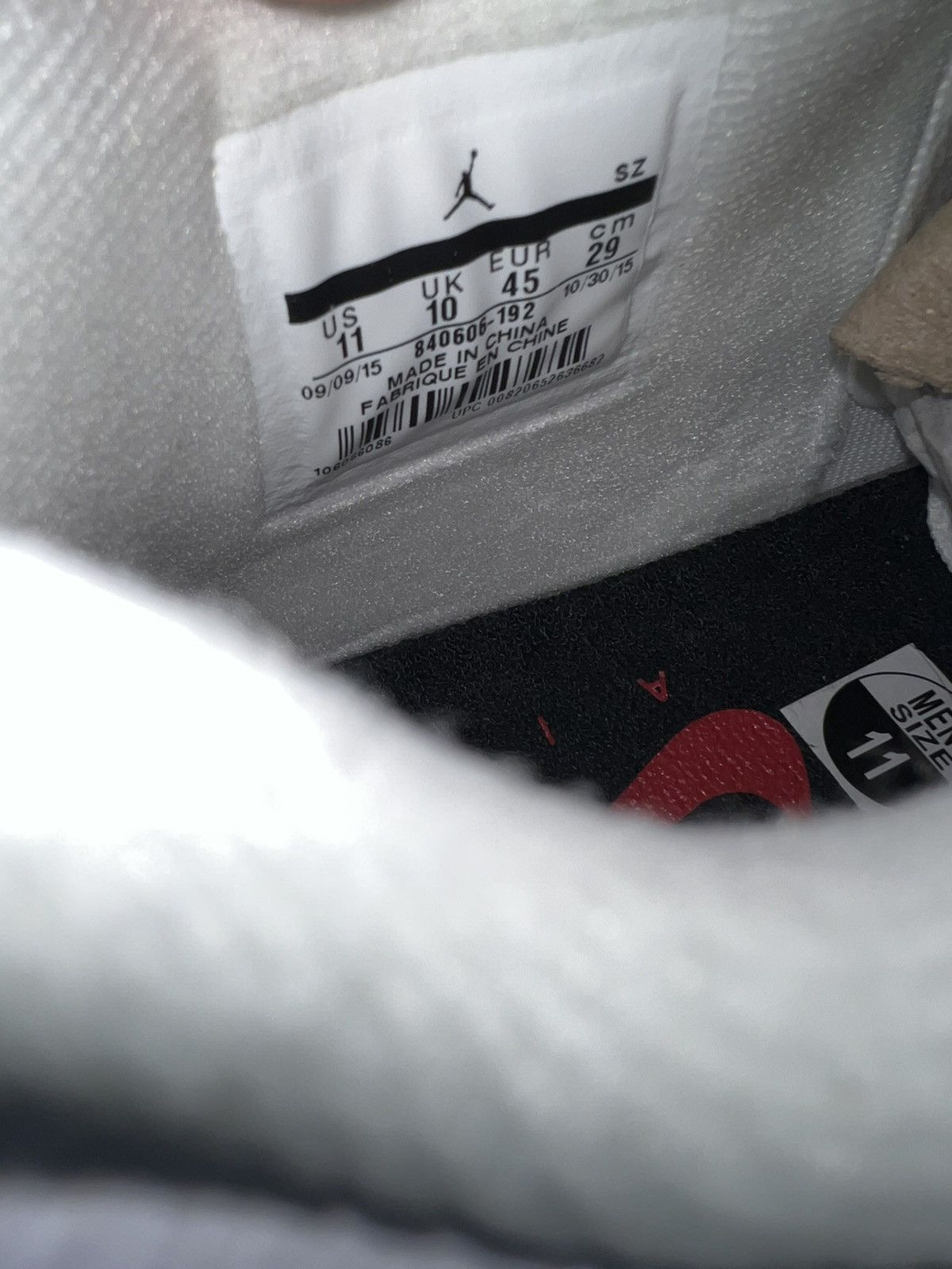 Jordan Brand Jordan 4 White Cement 2016 Size 11 Size US 11 / EU 44 - 8 Thumbnail
