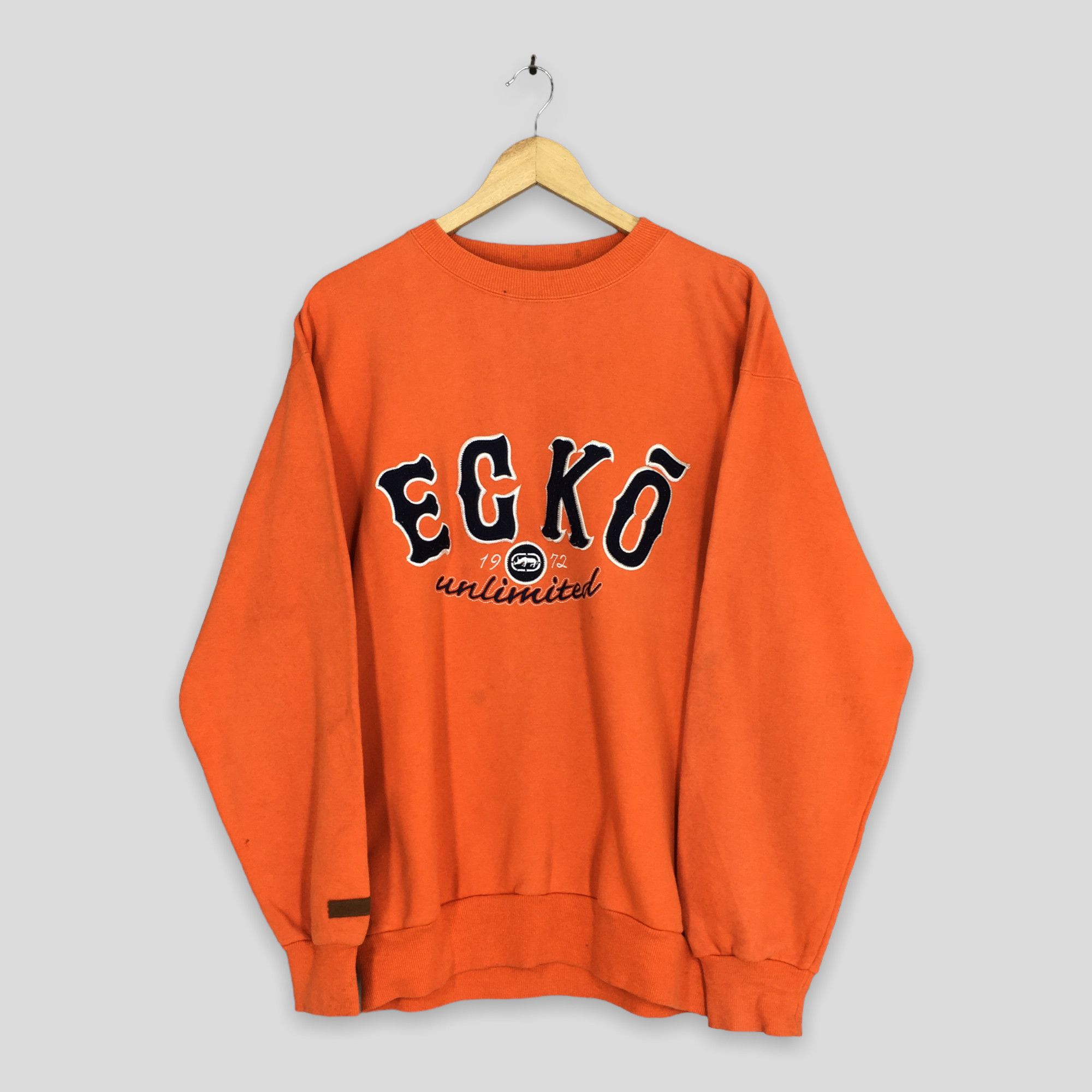 Ecko Unltd. × Vintage Vintage Ecko Function Gray Sweatshirt Large Size US L / EU 52-54 / 3 - 1 Thumbnail
