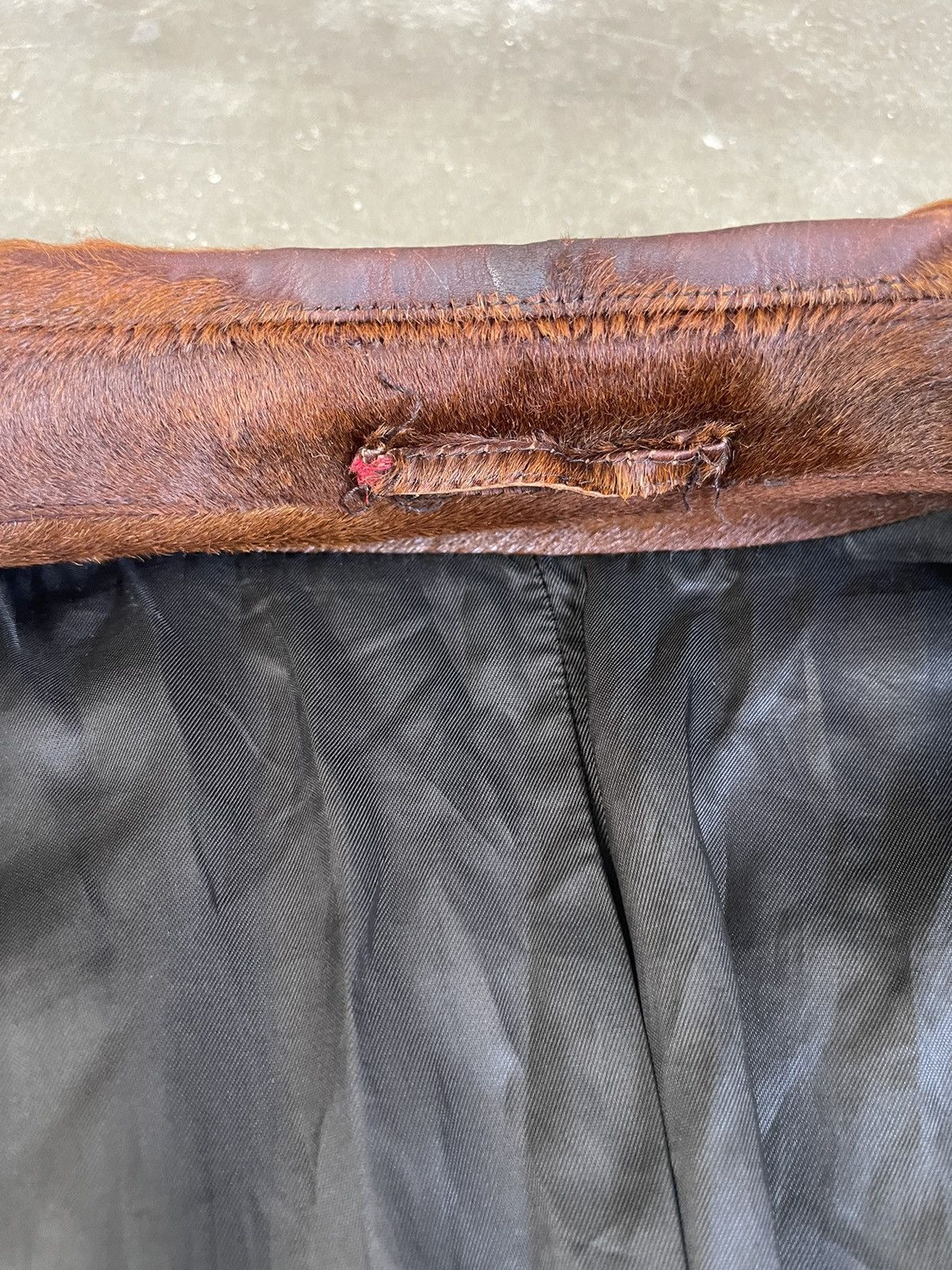 Gucci Gucci Tom Ford Brown Pony Hair Type 3 Jacket Vera Pelle Size US M / EU 48-50 / 2 - 14 Thumbnail