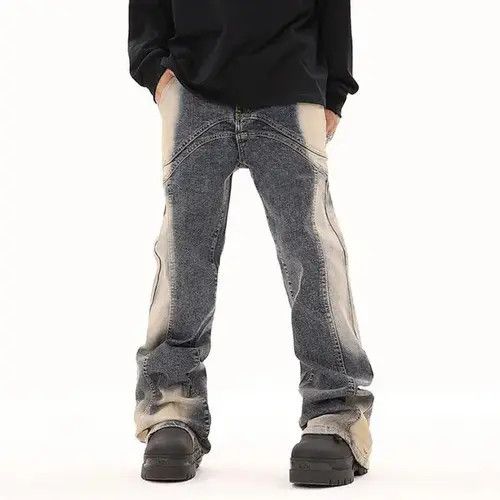 VIBE Casual Flared Baggy Jeans Size US 32 / EU 48 - 3 Thumbnail