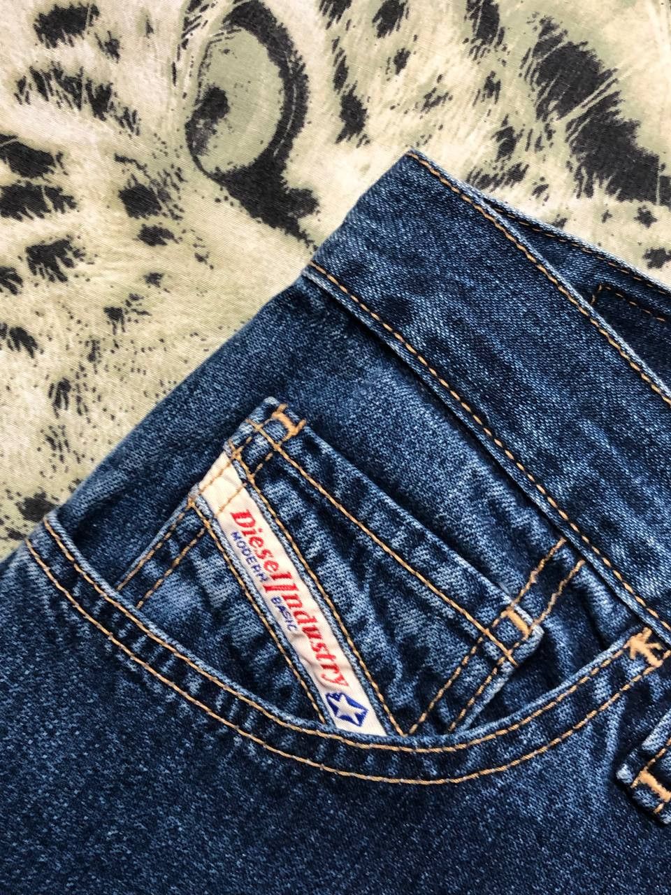 Diesel Vintage jeans logo DIESEL Y2K denim pants streetwear Size US 28 / EU 44 - 8 Thumbnail
