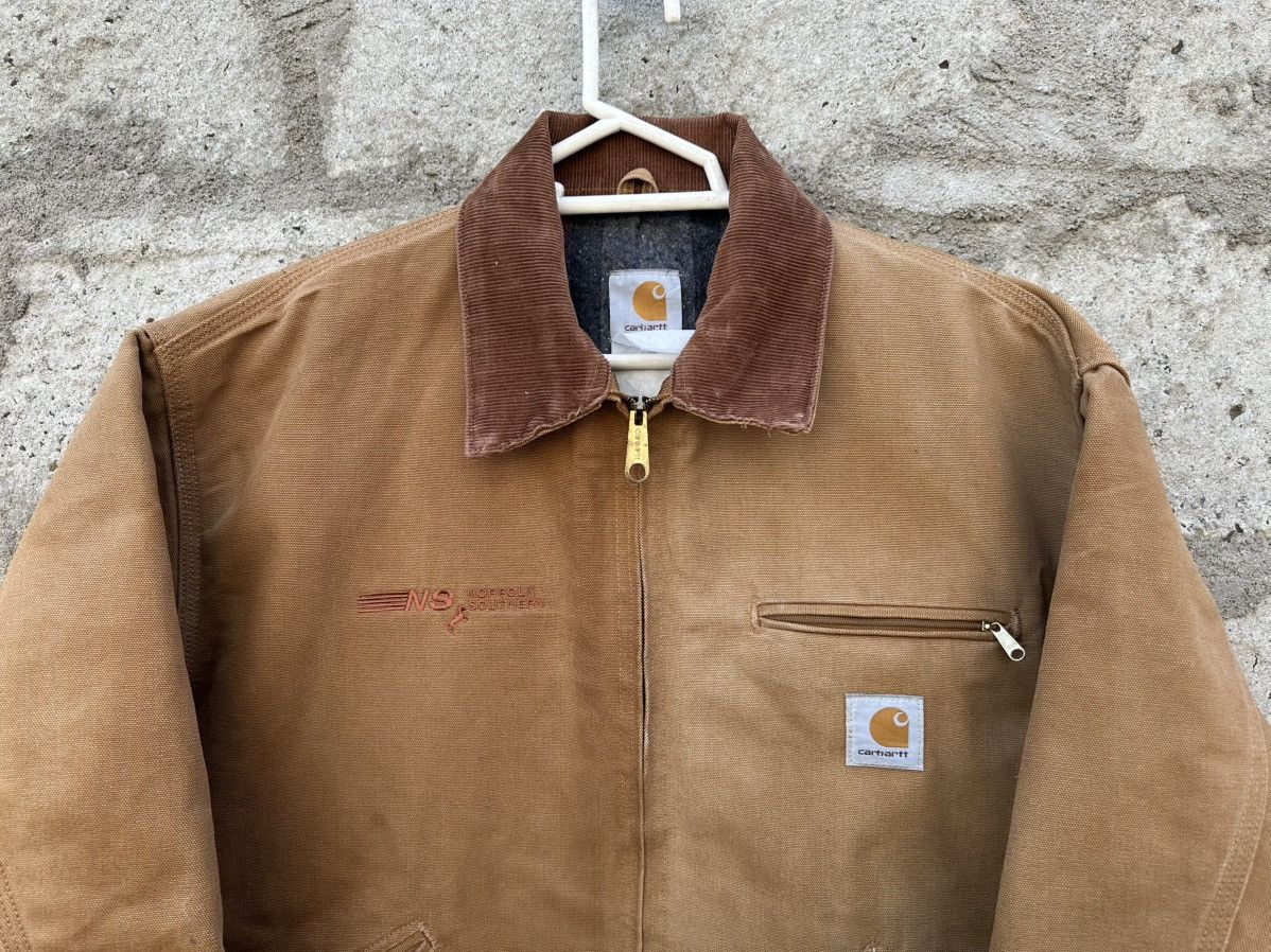 Carhartt vintage Carhartt Detroit jacket 46 Regular Size US L / EU 52-54 / 3 - 3 Thumbnail