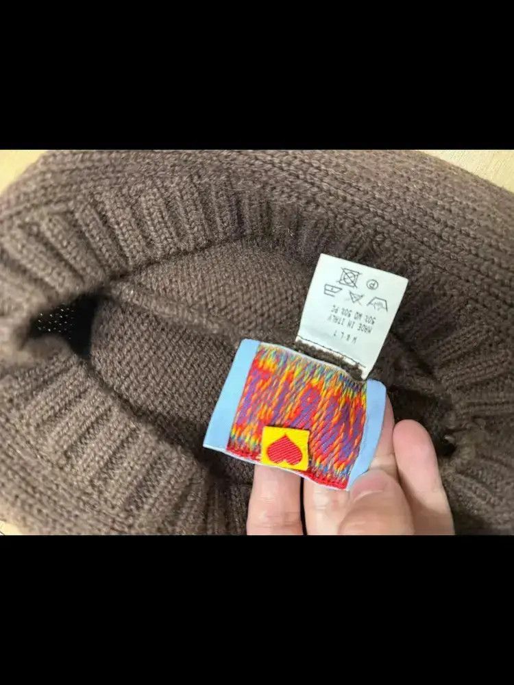 Walter Van Beirendonck Walter Van Beirendonck Bear Ears Knitwear Hat Size ONE SIZE - 6 Thumbnail