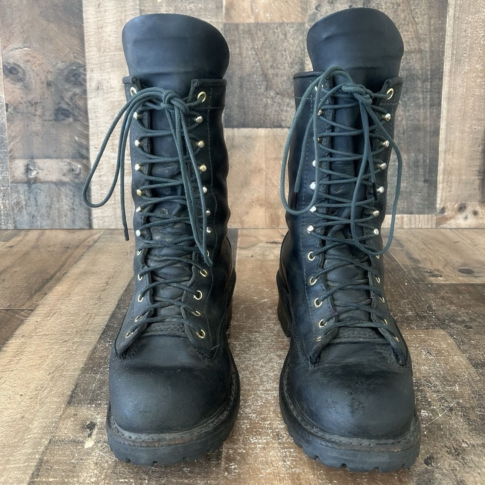 White's Boots Whites H7809 Logger Packer Plain Toe Work Boots Mens 9 D Size US 9 / EU 42 - 3 Thumbnail