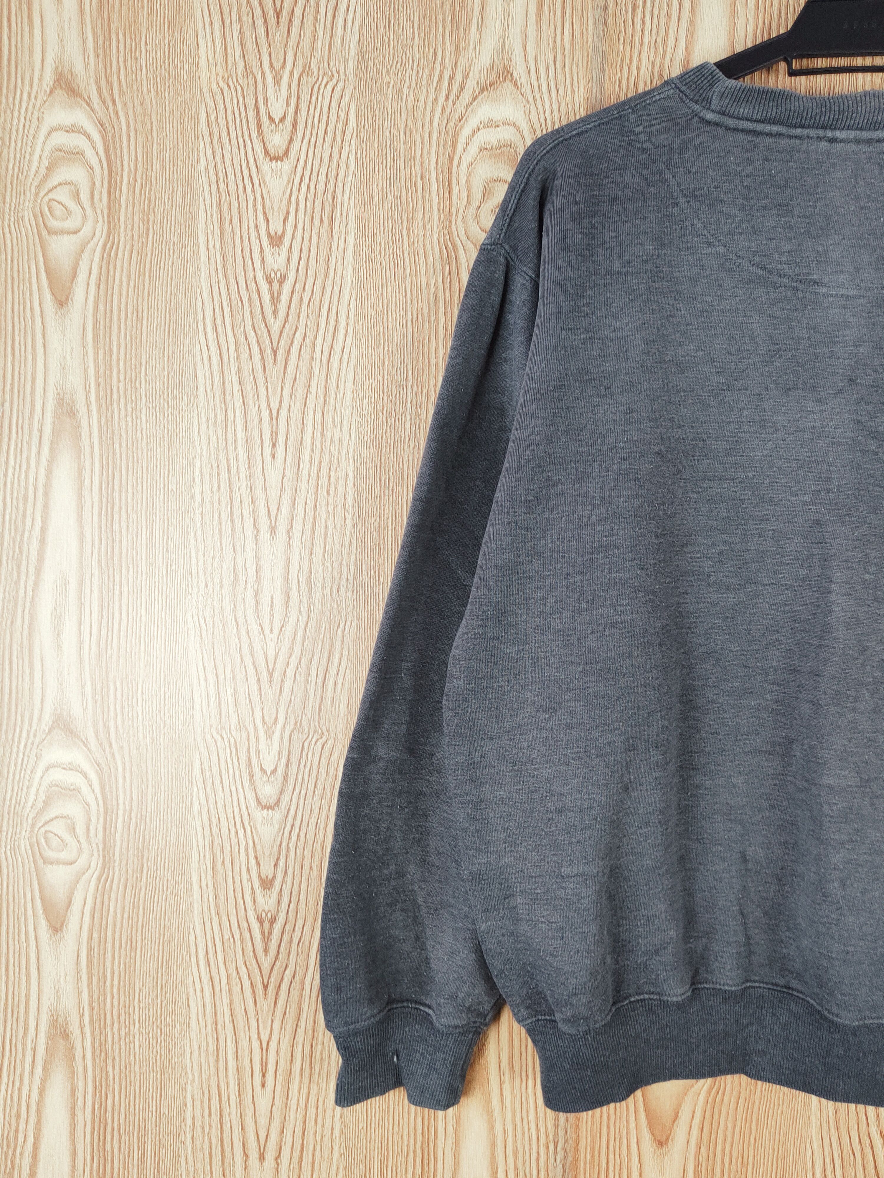 Japanese Brand × Vintage Vintage Faded Slash² Dark Gray Sweatshirts Size US M / EU 48-50 / 2 - 9 Thumbnail