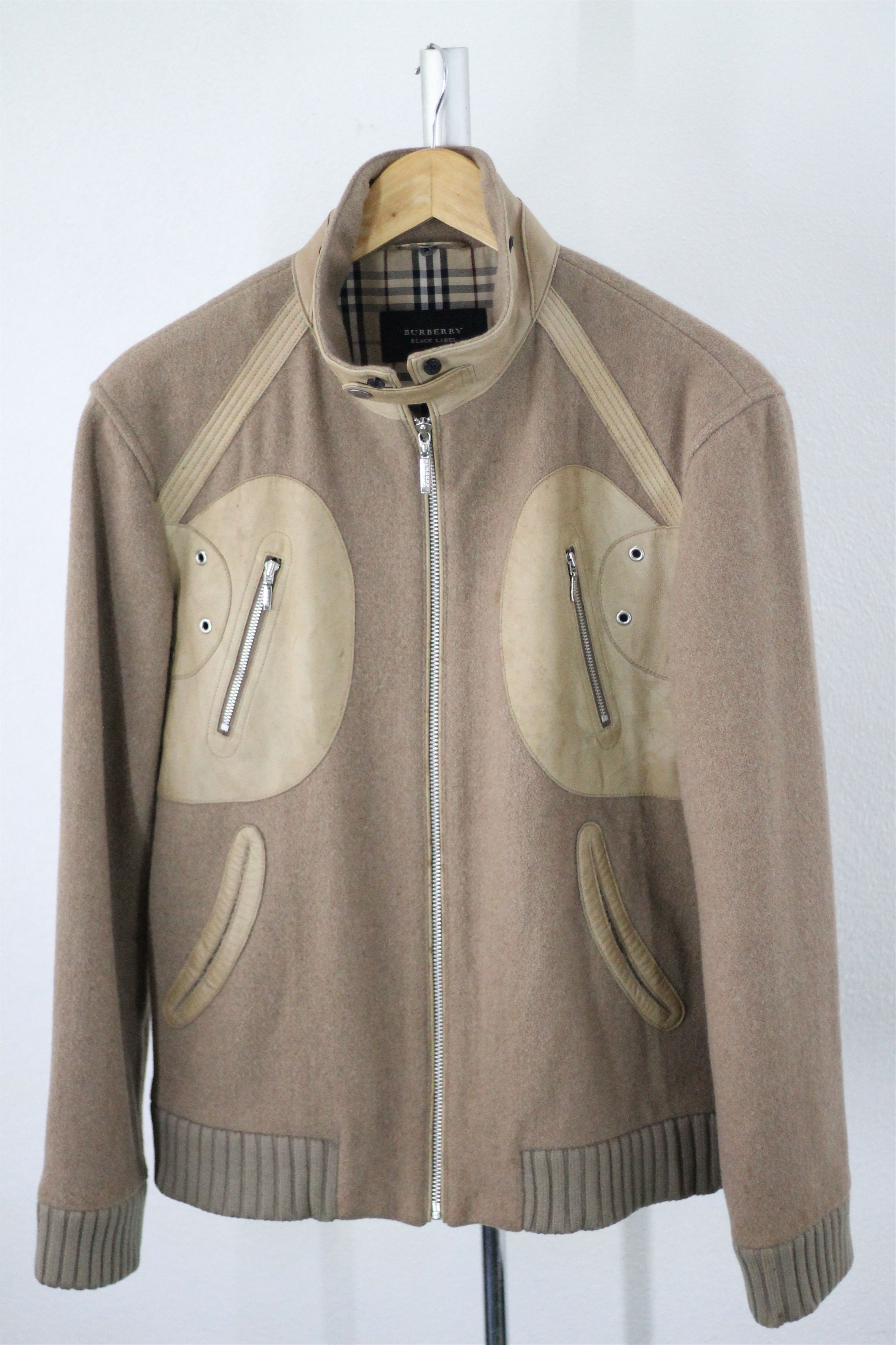 Burberry BURBERRY Black Label Wool Jacket. Size US M / EU 48-50 / 2 - 2 Thumbnail
