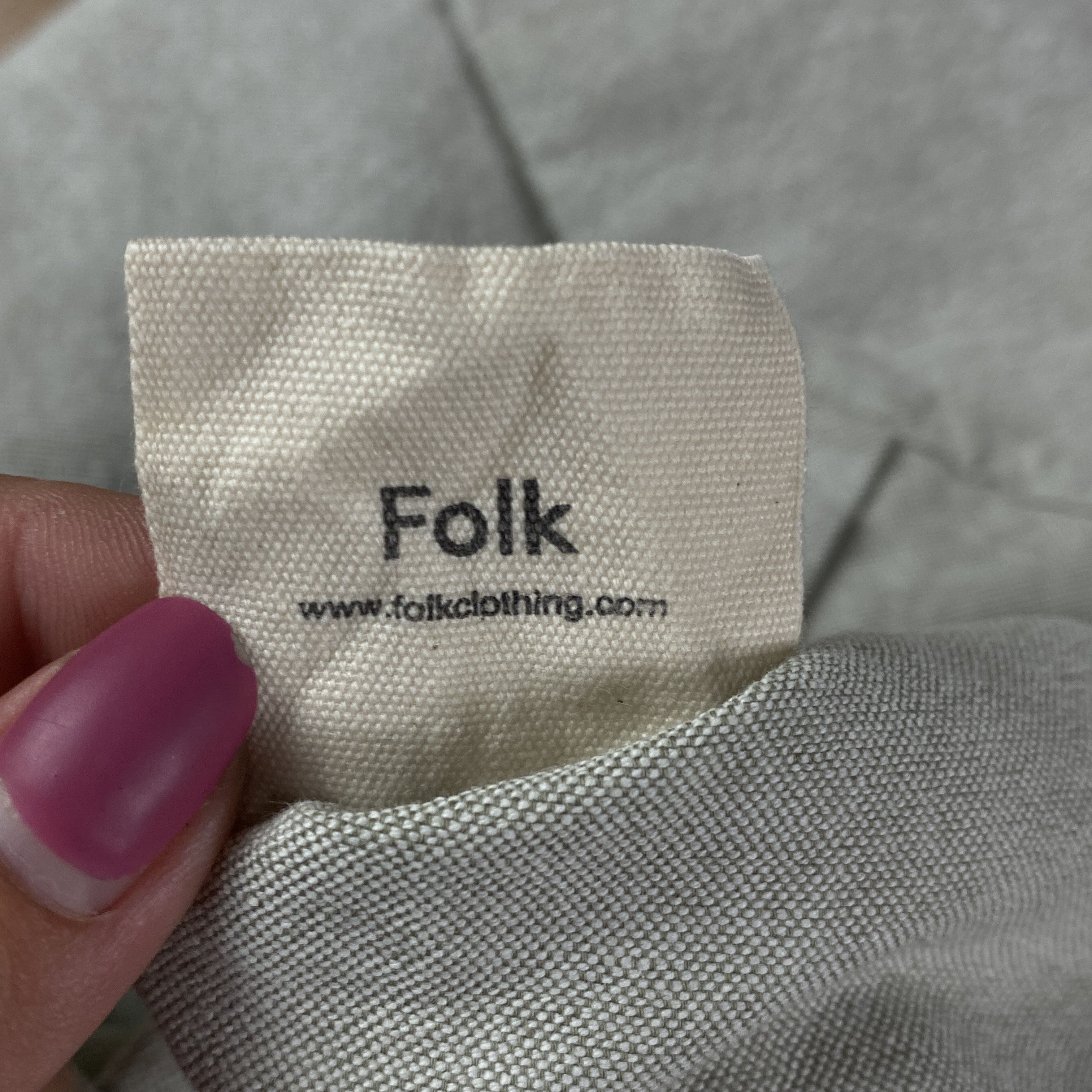 Folk Mens Long Sleeve Shirts Folk Size 4 Cotton Size US M / EU 48-50 / 2 - 7 Thumbnail