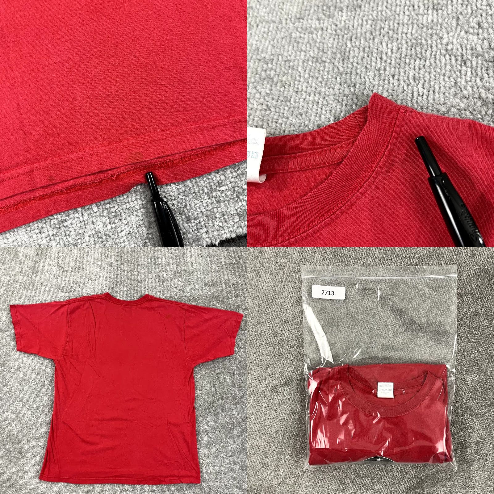 Jerzees AMSTERDAM Shirt Mens Large Red Light District Graphic Tee Ladies Girls S/S Size US L / EU 52-54 / 3 - 8 Thumbnail