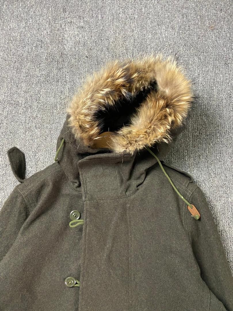 Beams Japan Vintage BEAMS Wool Fishtail Parka Jacket (203) Size US L / EU 52-54 / 3 - 8 Thumbnail